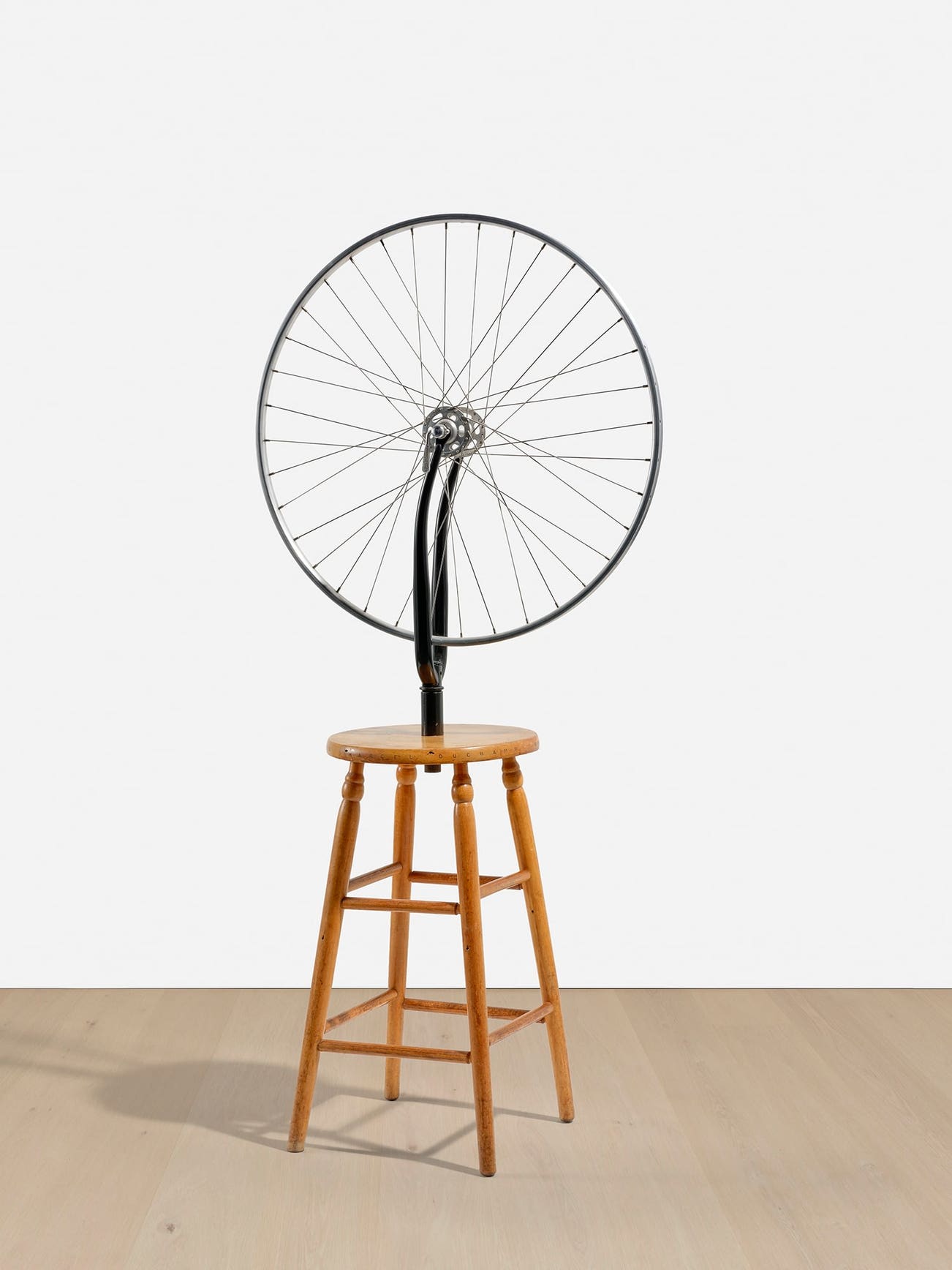 <p><strong>RICHARD PETTIBONE</strong> <em>Bicycle Wheel 1913, </em>$25,000–30,000</p>