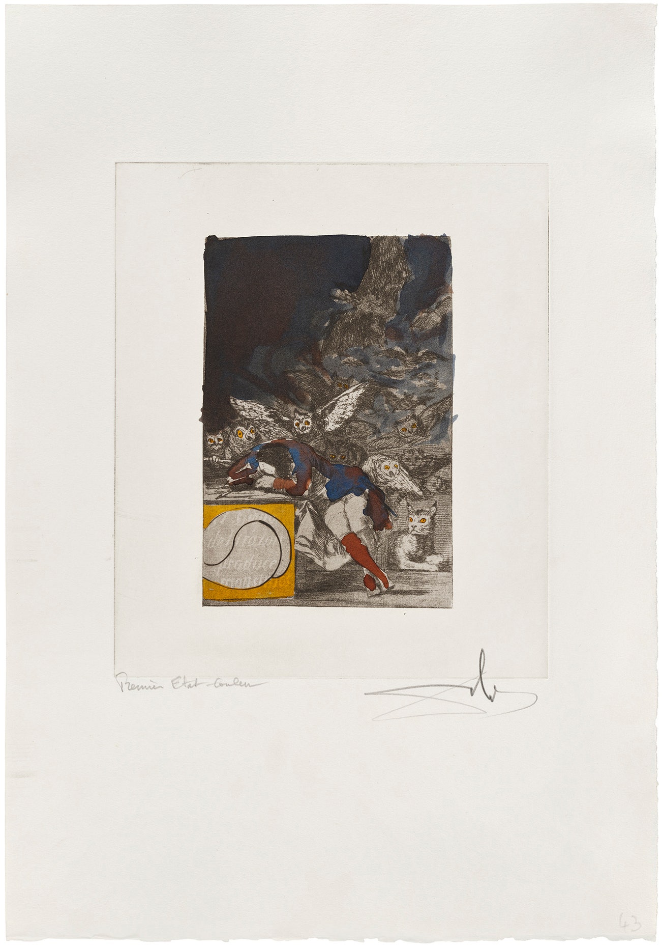 <p><strong>SALVADOR DAL&Iacute;</strong> <em>Les Caprices de Goya de Dali (Dali's 'Caprichos' by Goya): 10 plates, </em>$20,000 &ndash; 30,000&nbsp;</p>
