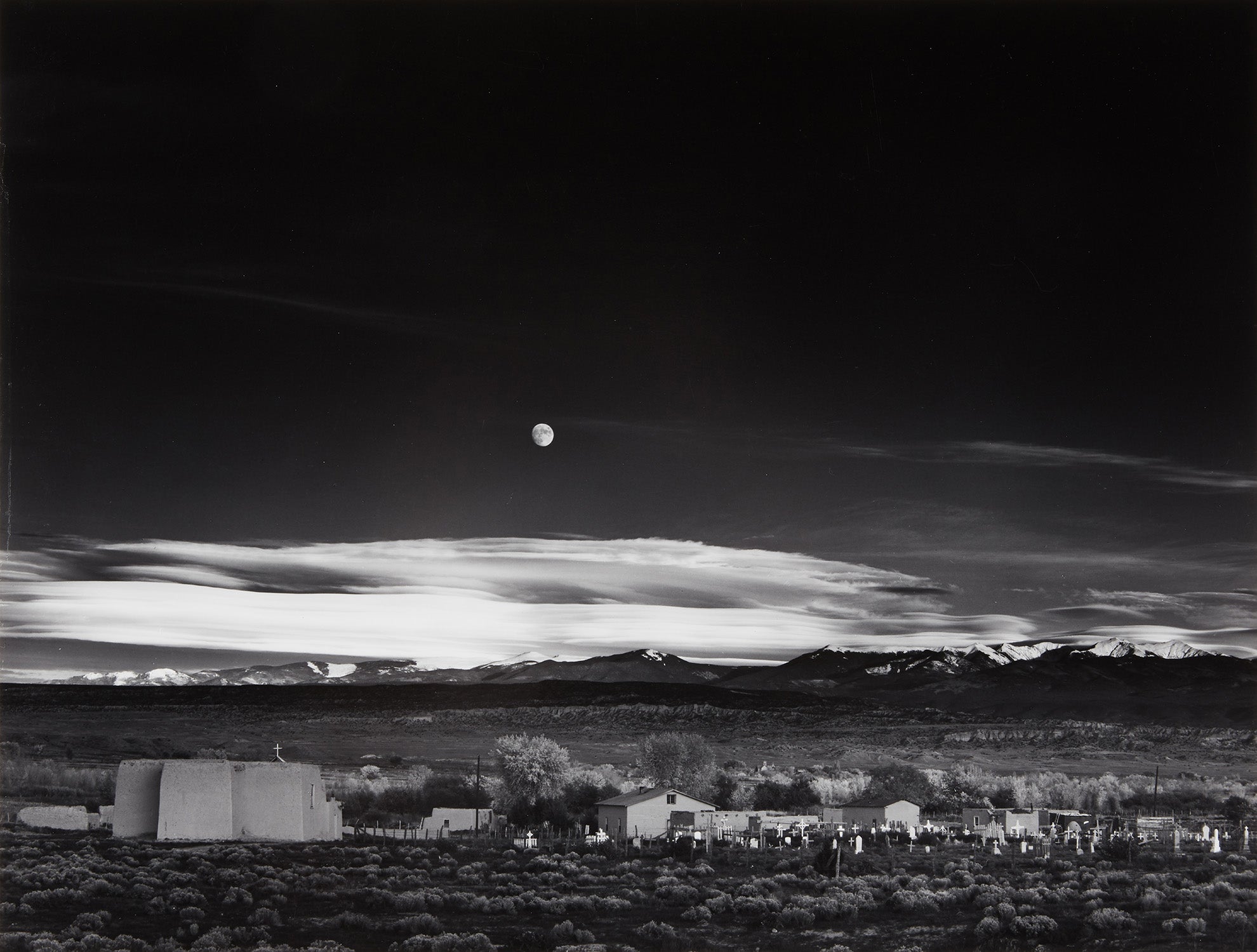 Moonrise, Hernandez, New Mexico