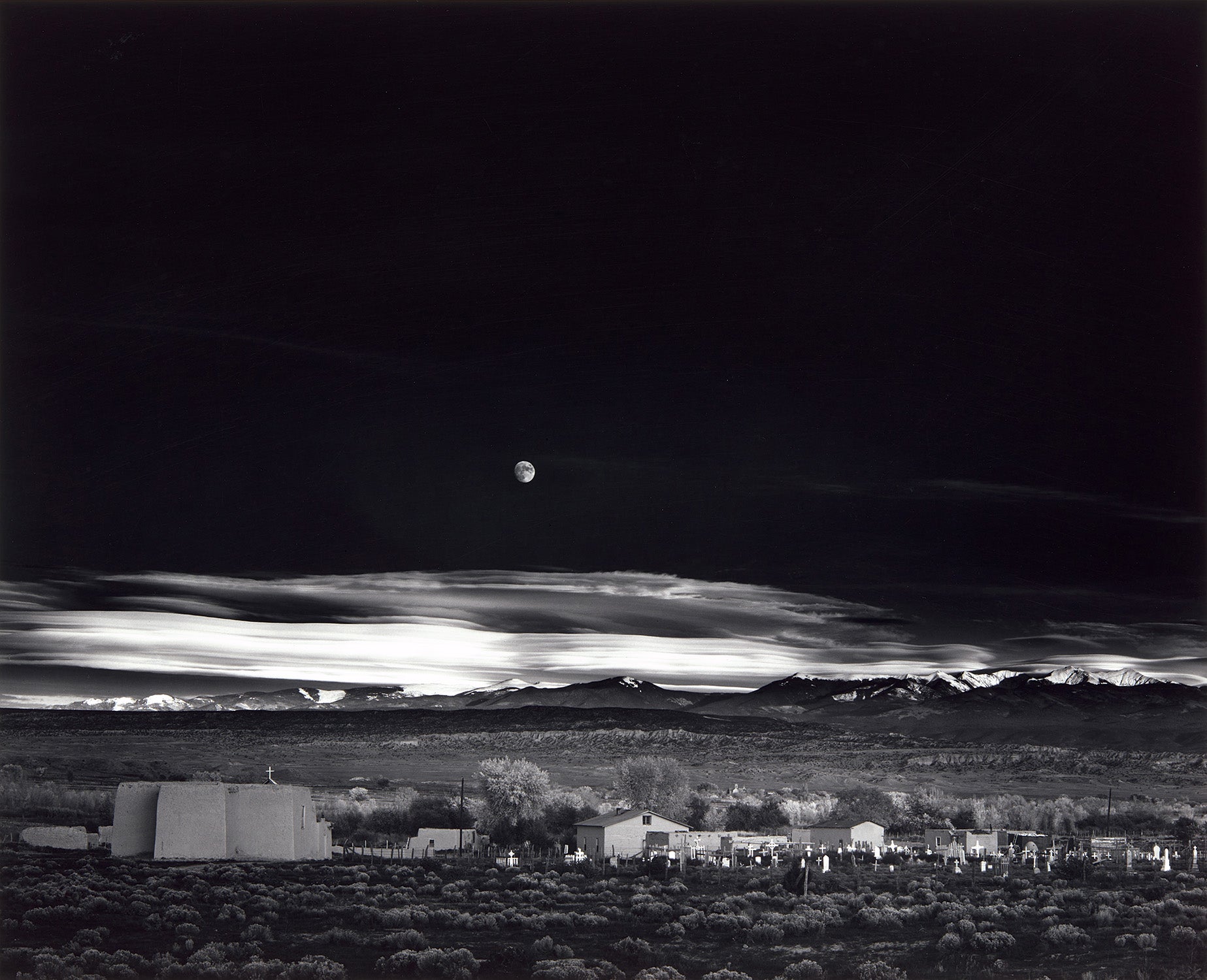 Moonrise, Hernandez, New Mexico