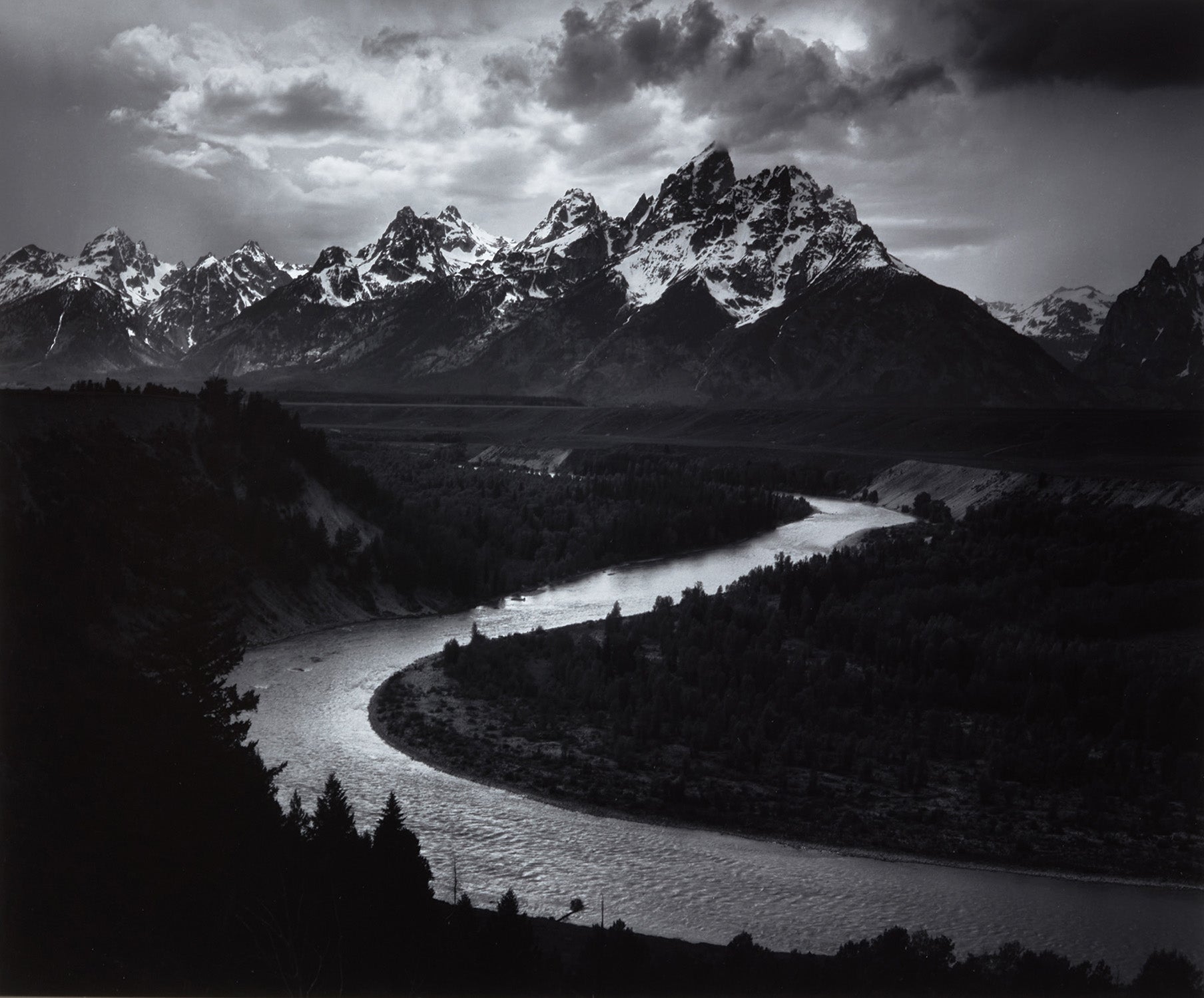 The Teton Range and the Snake River
