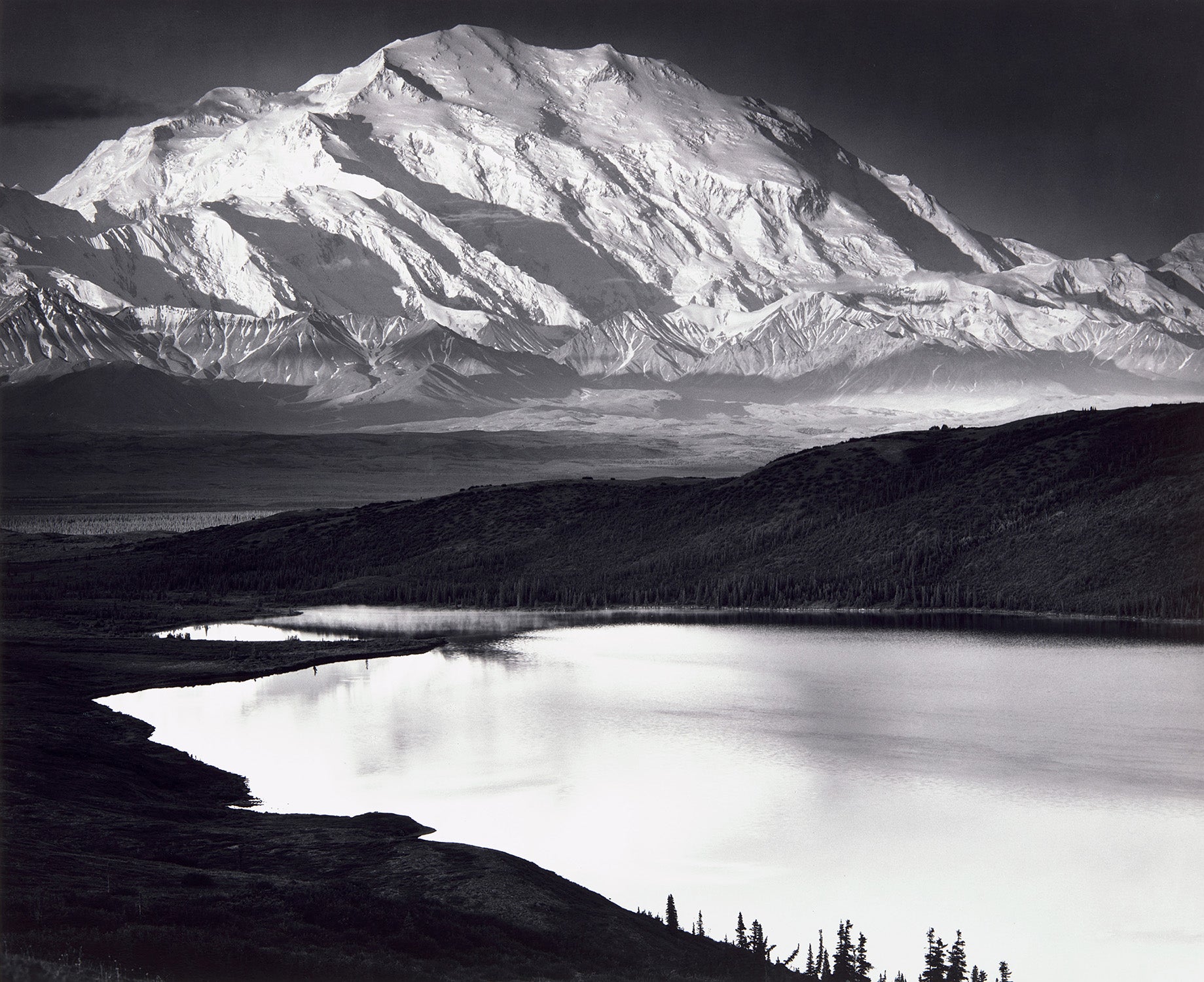 Mount McKinley and Wonder Lake, Mount McKinley National Park and Preserve, Alaska