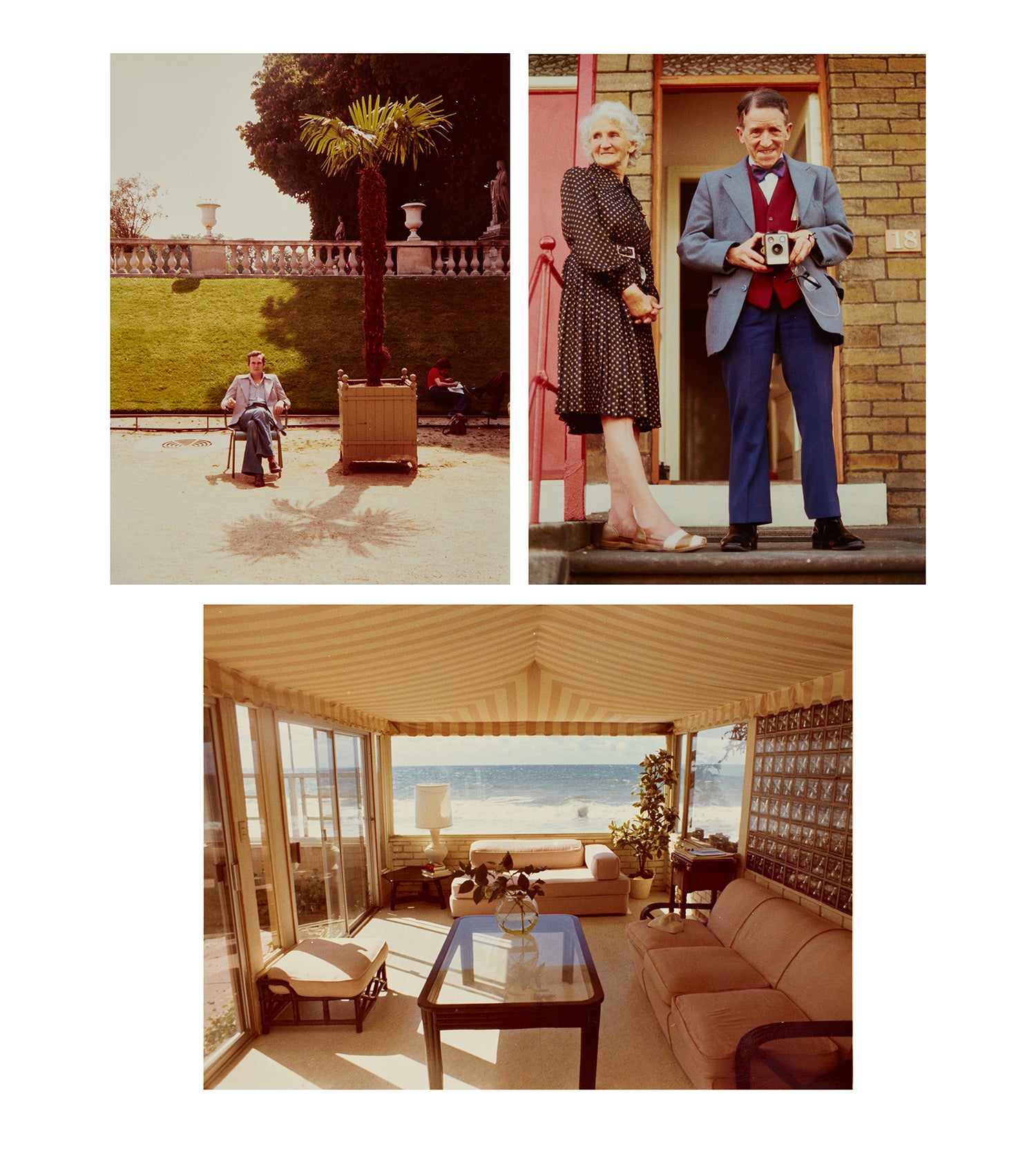 My Parents, Bradford, July; Jean in the Luxembourg Gardens, June; Pacific Ocean at Malibu