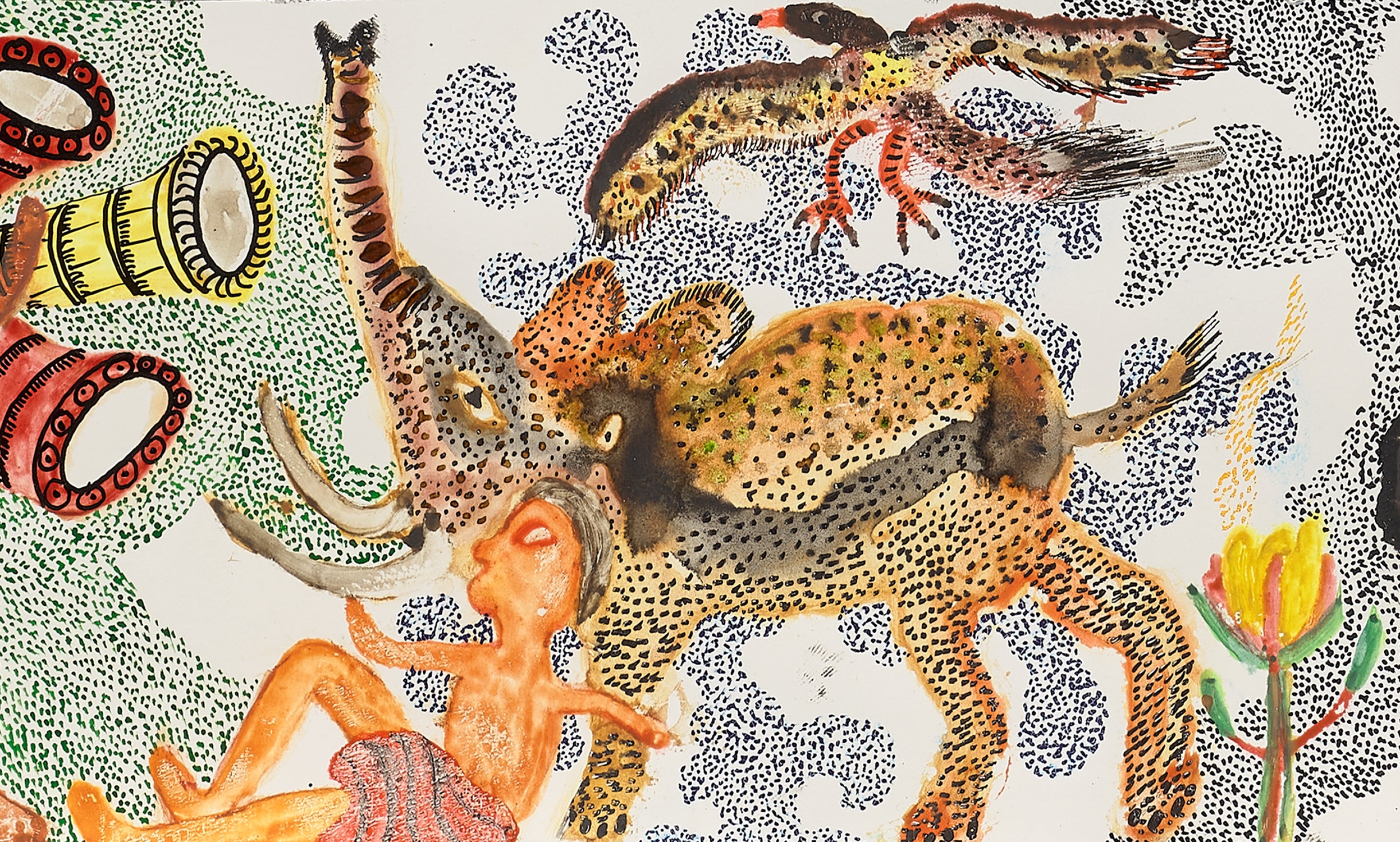 ピーター・ビアード（インブンデッ ネイマ・ビアードとデイヴィッドフェイヒー Peter Beard Photographs
