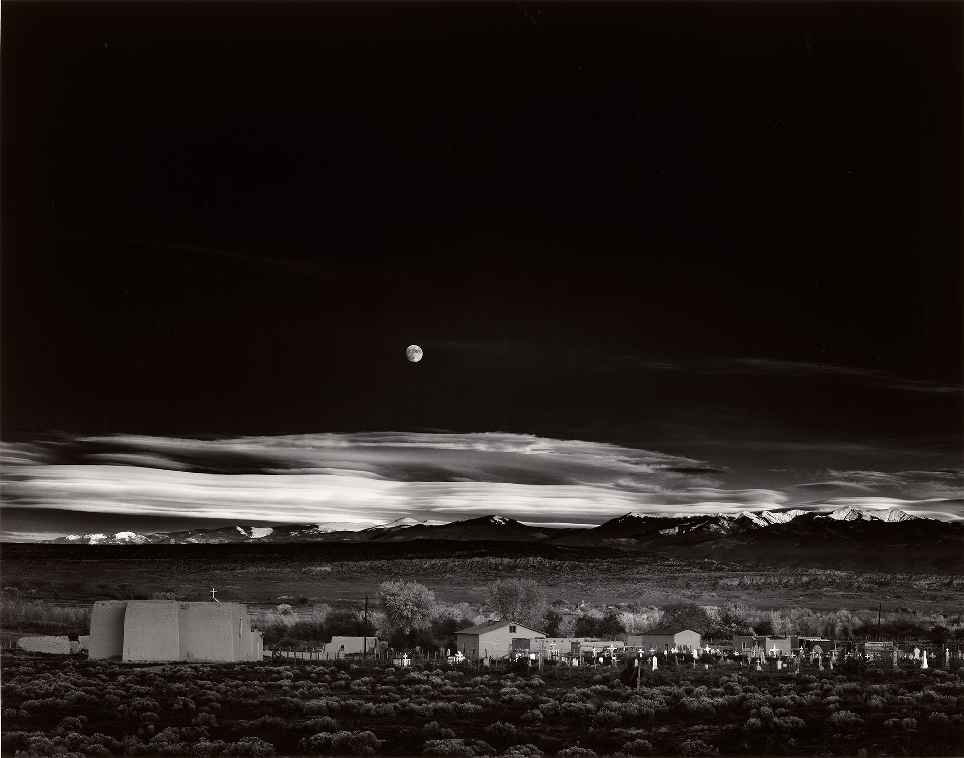 Moonrise, Hernandez, New Mexico
