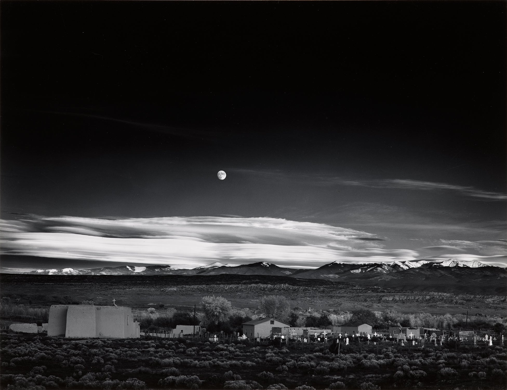 Moonrise, Hernandez, New Mexico