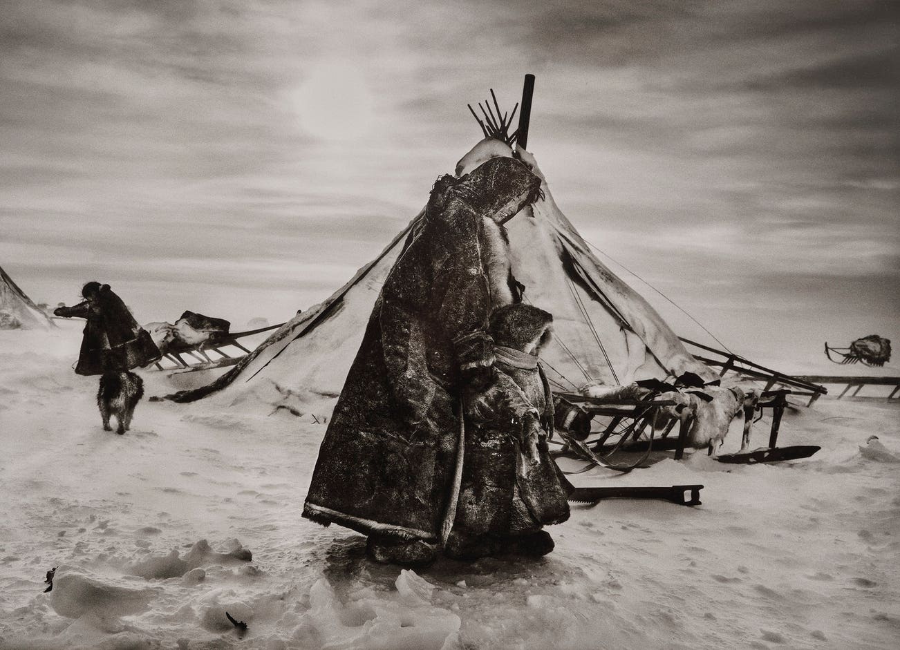 <p><strong>SEBASTIÃO SALGADO </strong><em>Nenets, an Indigenous Nomadic People, South Yamal Region, Siberia, Russia, </em>$5,000–7,000</p>