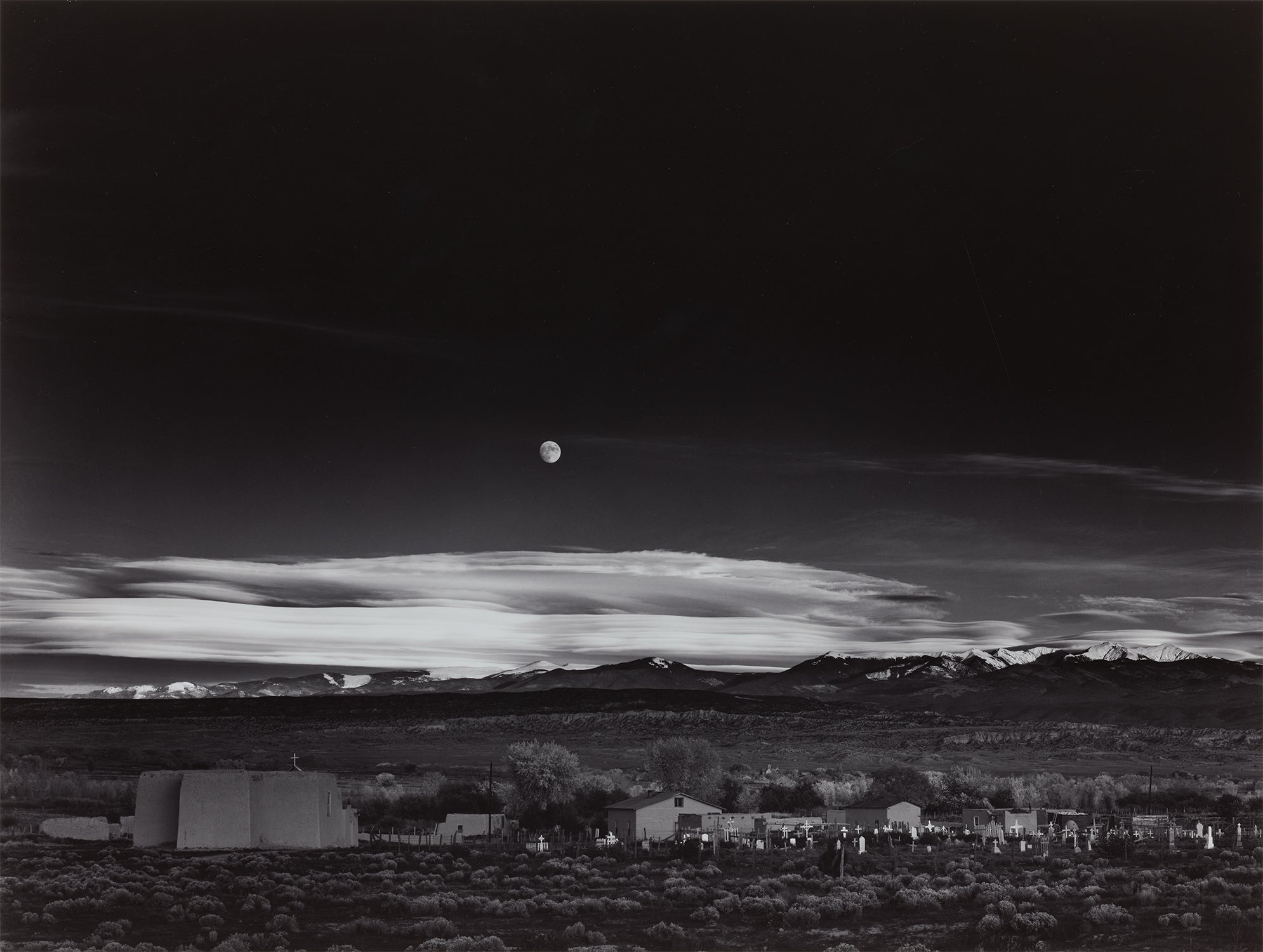 Moonrise, Hernandez, New Mexico