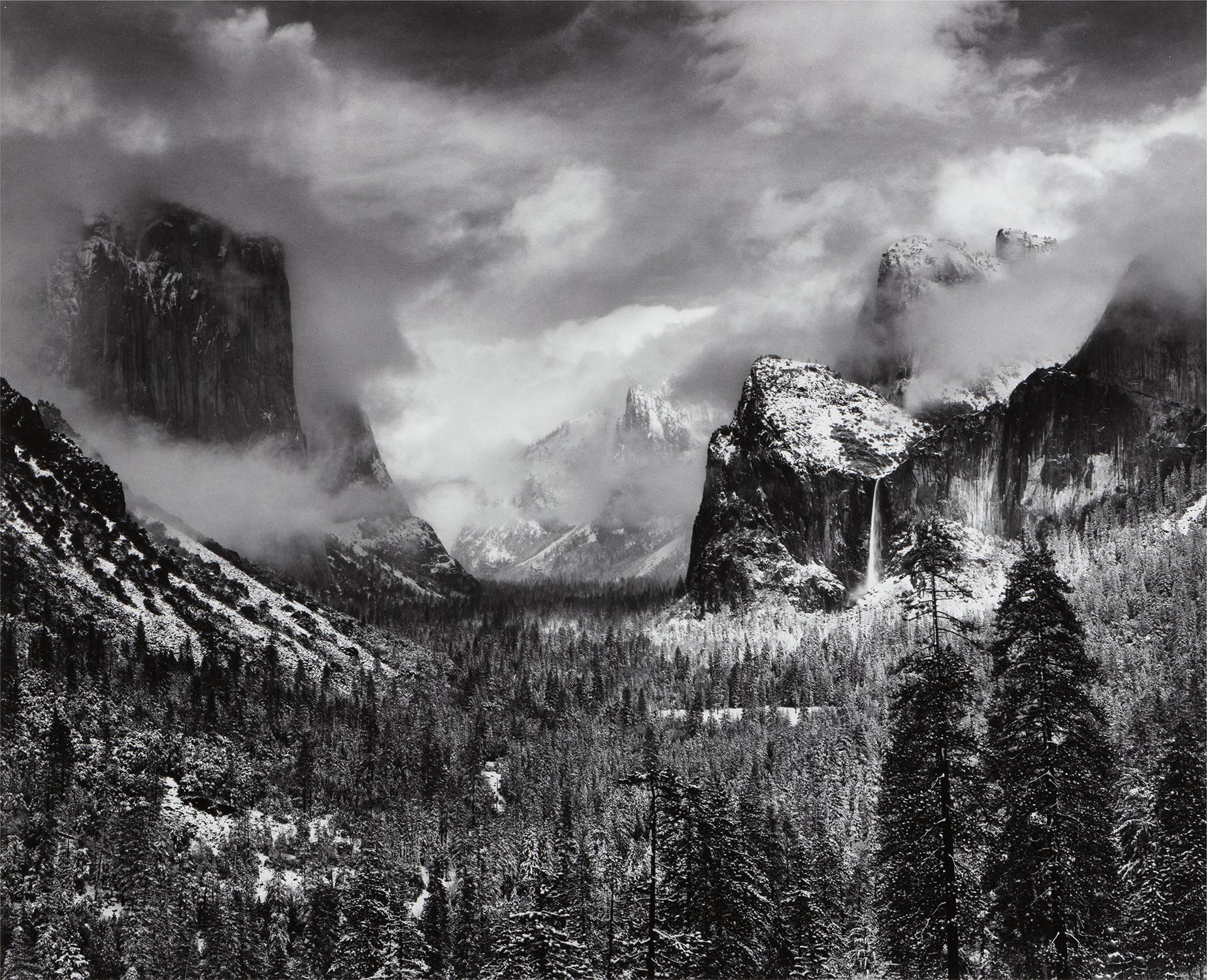 Clearing Winter Storm, Yosemite National Park, California