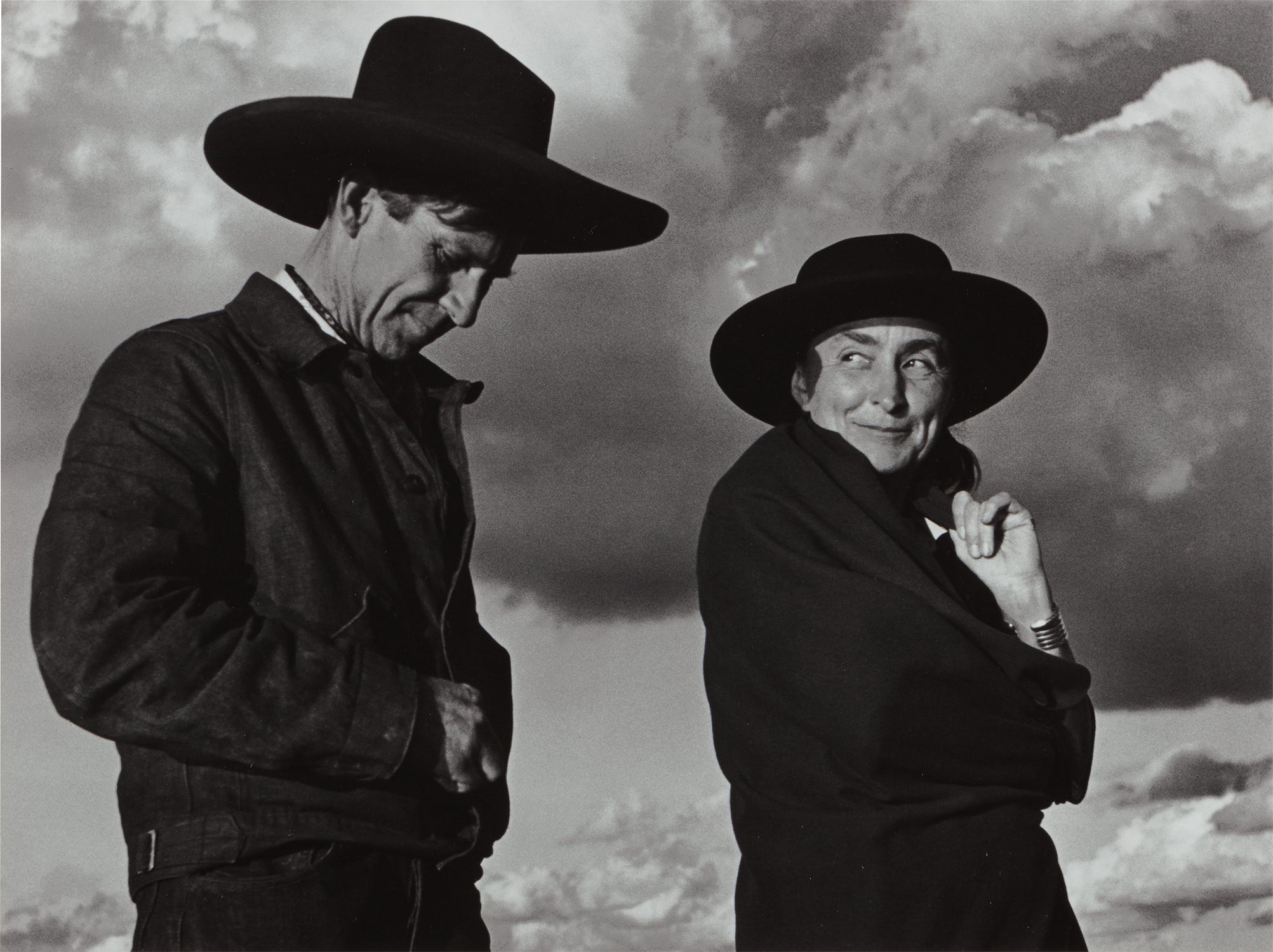 Georgia O’Keeffe and Orville Cox, Canyon de Chelly National Monument, Arizona