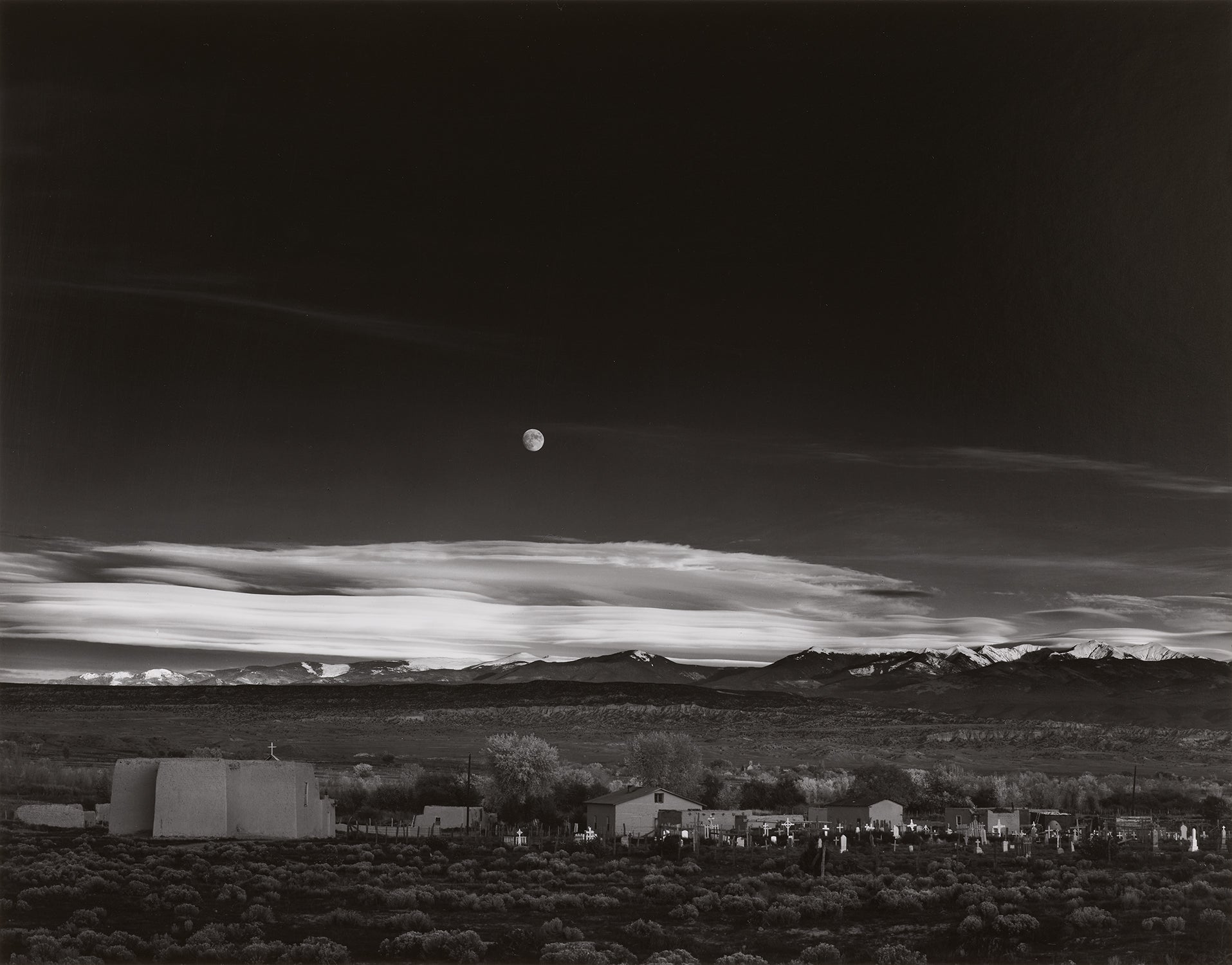 Moonrise, Hernandez, New Mexico