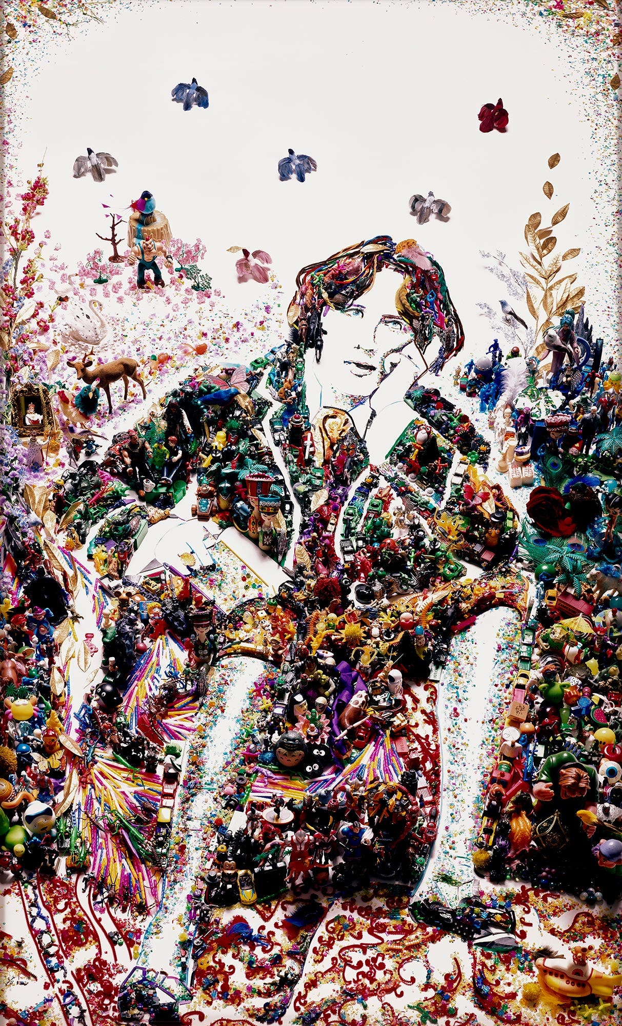 <p><strong>VIK MUNIZ</strong> <em>Oscar Wilde, after Napoleon Sarony from Rebus</em>, $15,000 &ndash; 20,000</p>
