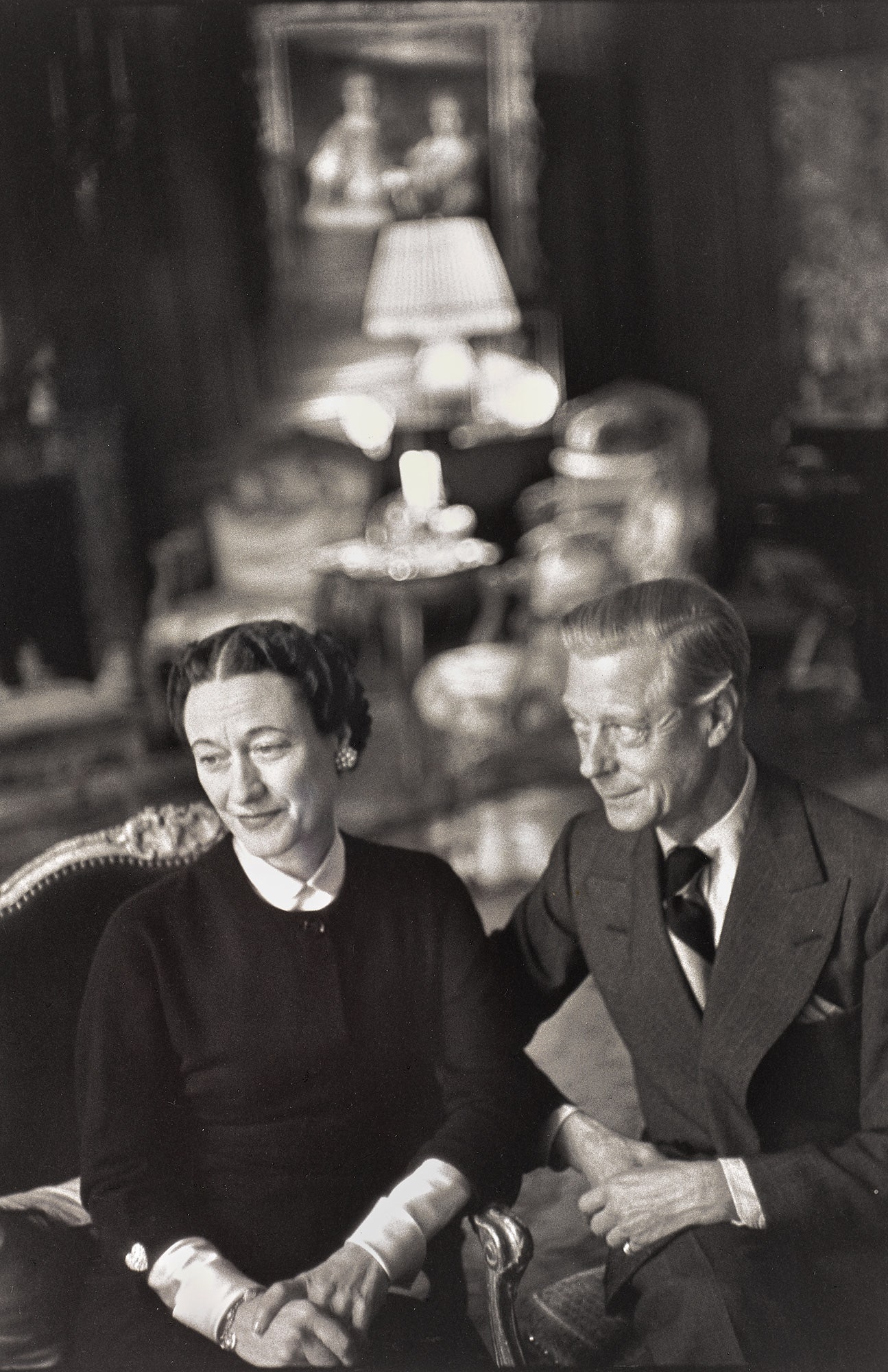 <p><strong>HENRI CARTIER-BRESSON </strong><em>The Duke and Duchess of Windsor</em>, Paris, $5,000 &ndash; 7,000</p>
