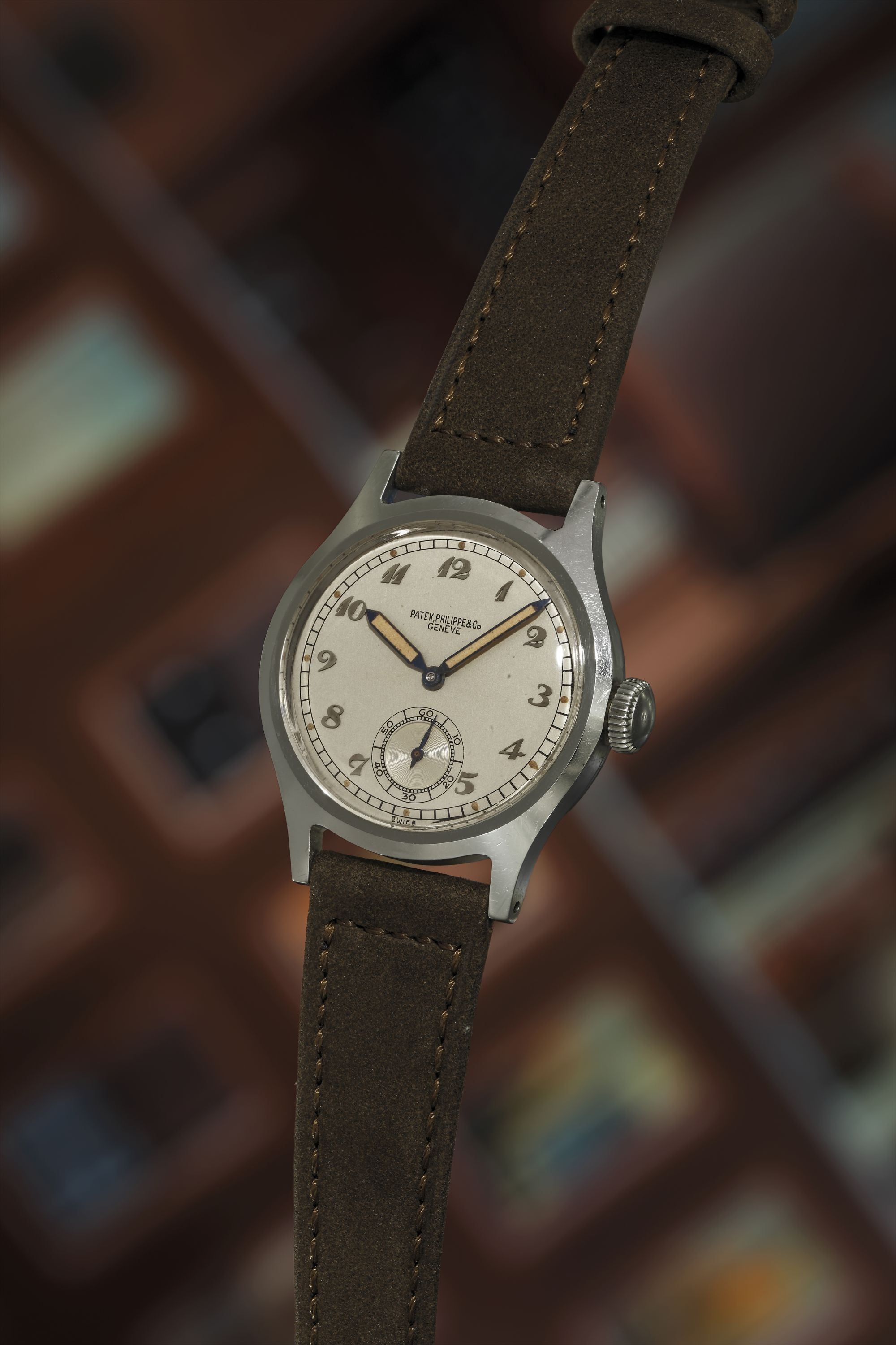 Ref. 565
An extremely rare and highly attractive stainless steel