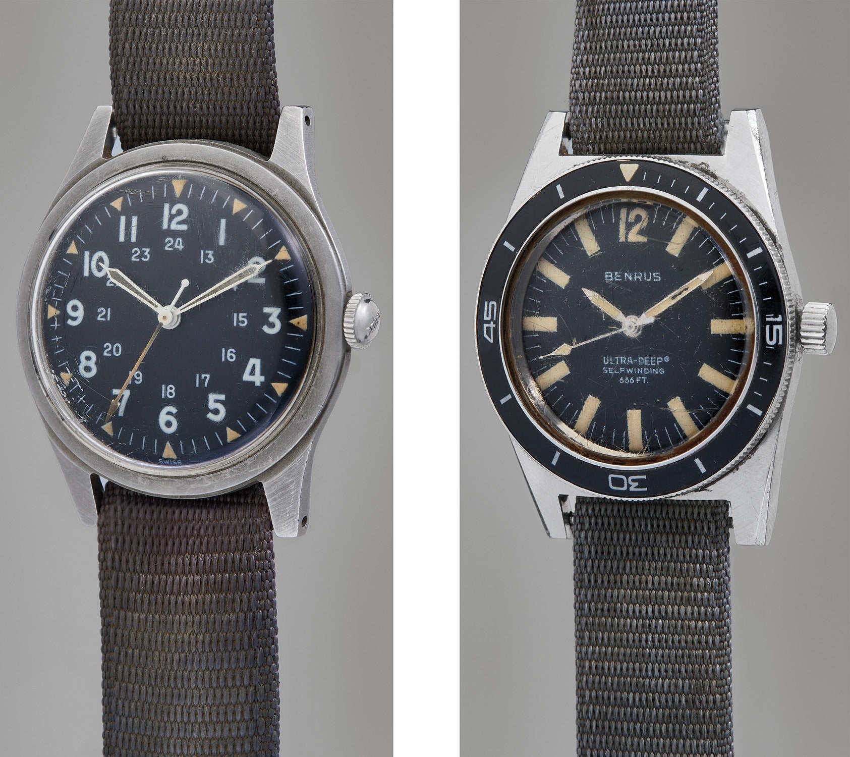 51, Benrus, Ref.The first, DTU-2A/P MIL-W-38188
The second, 608
