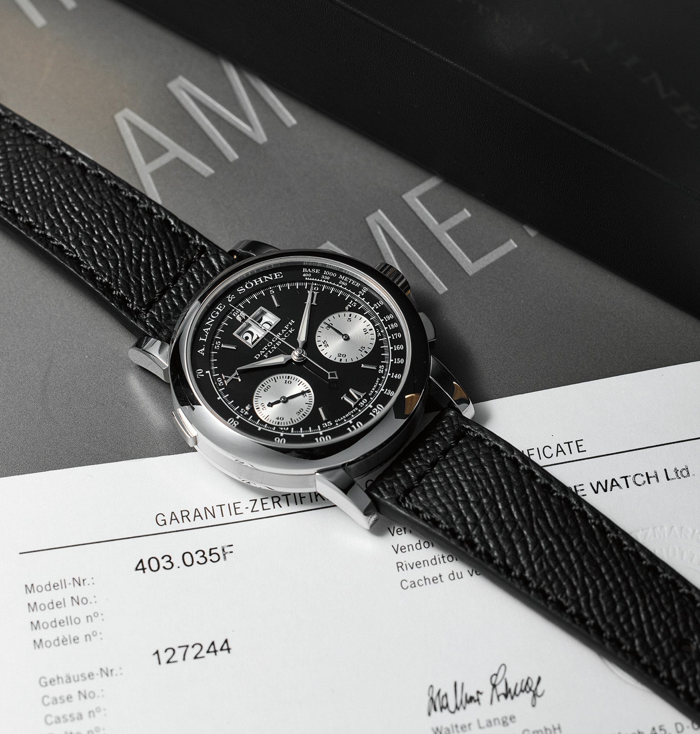 A. Lange & Söhne The New York Watch Auction: X