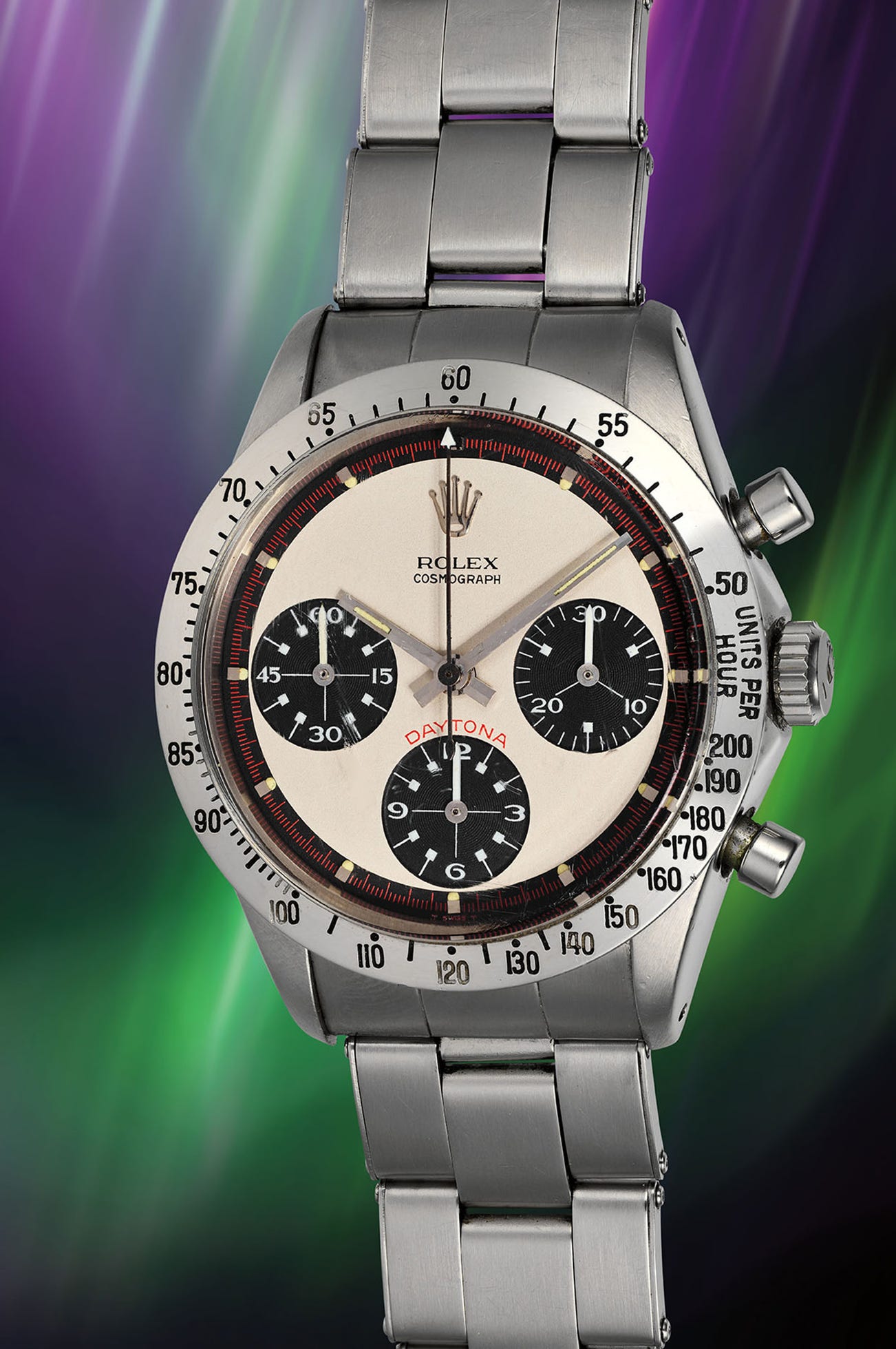 <p><strong>ROLEX&nbsp;</strong><em>Reference 6239 Cosmograph Daytona "Paul Newman", from the original owner</em></p>
