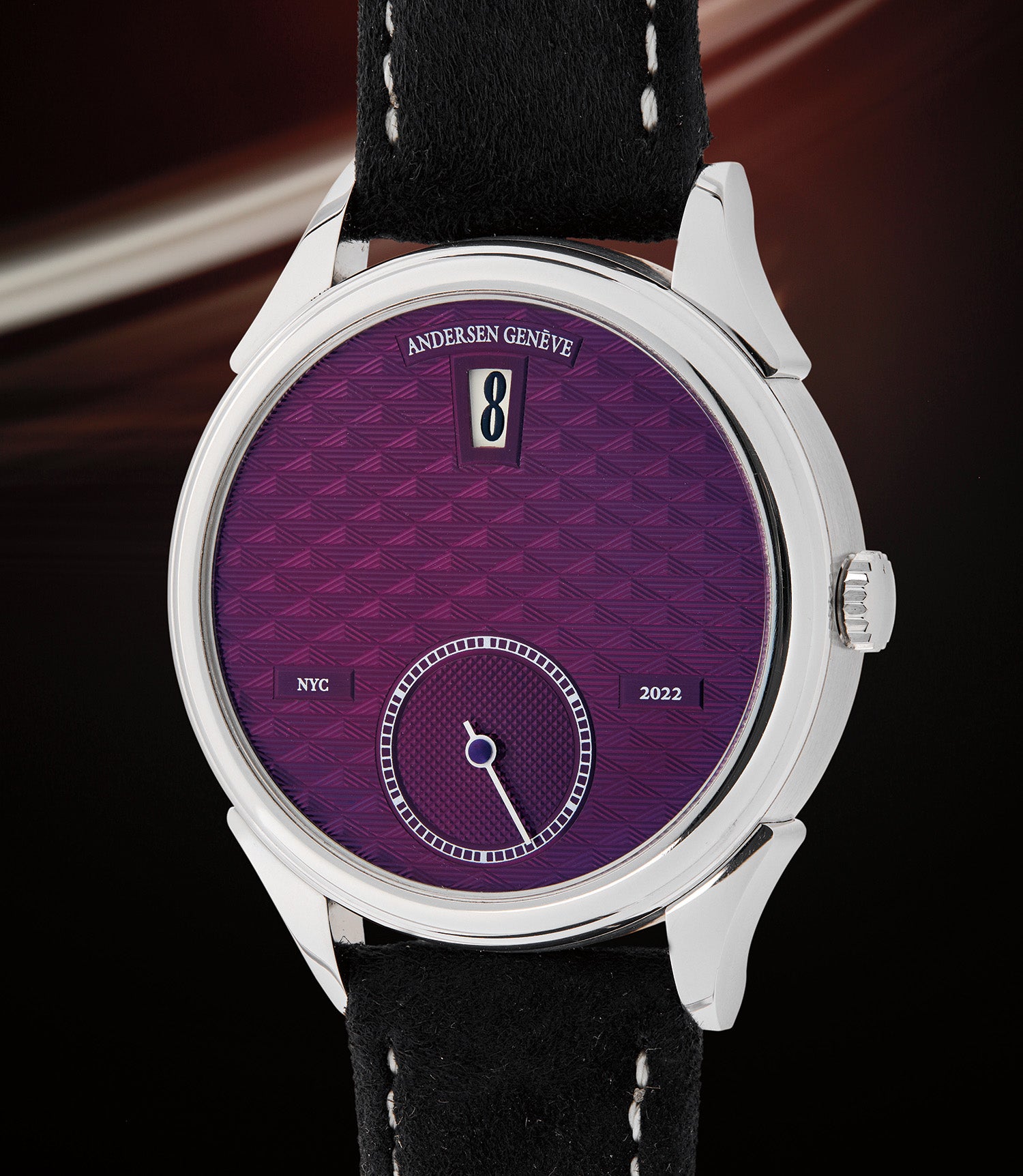 Ref. 634 "Time for Art/Swiss Institute"
A unique platinum jump h
