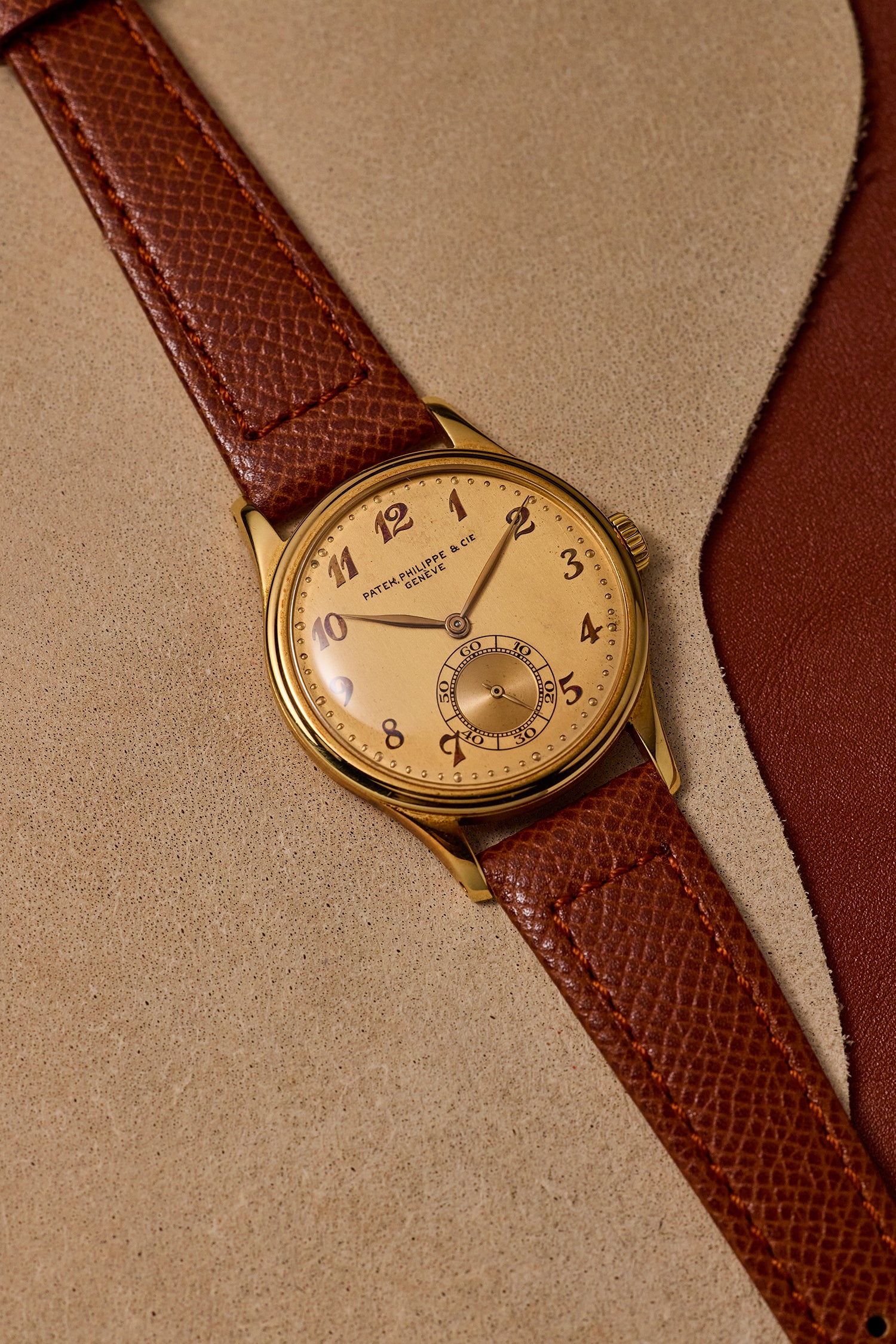 【美品】AUBERGE CAHRBON DEEP Calatrava Gold Patek Philippe The New York Watch Auction: XI