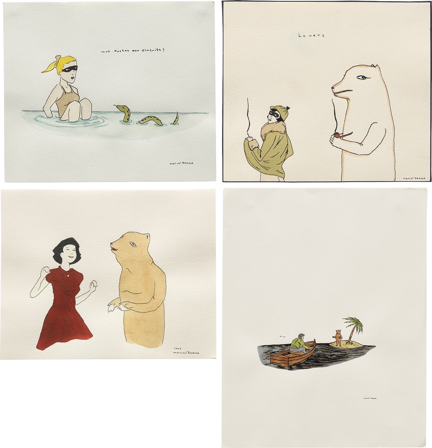Marcel Dzama: Works for Sale, Upcoming Auctions & Past Results