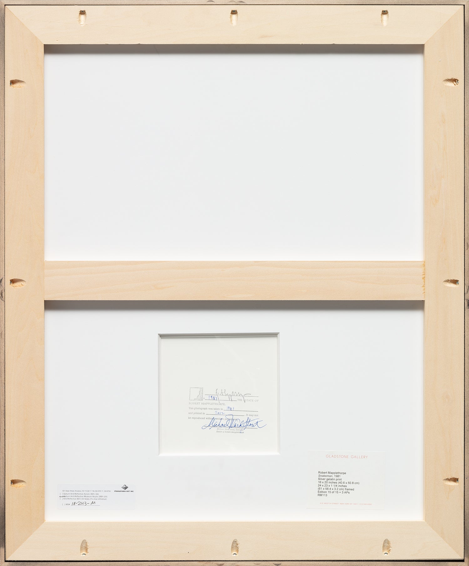 Robert Mapplethorpe Modern & Contemporary Art: Online Auction, New
