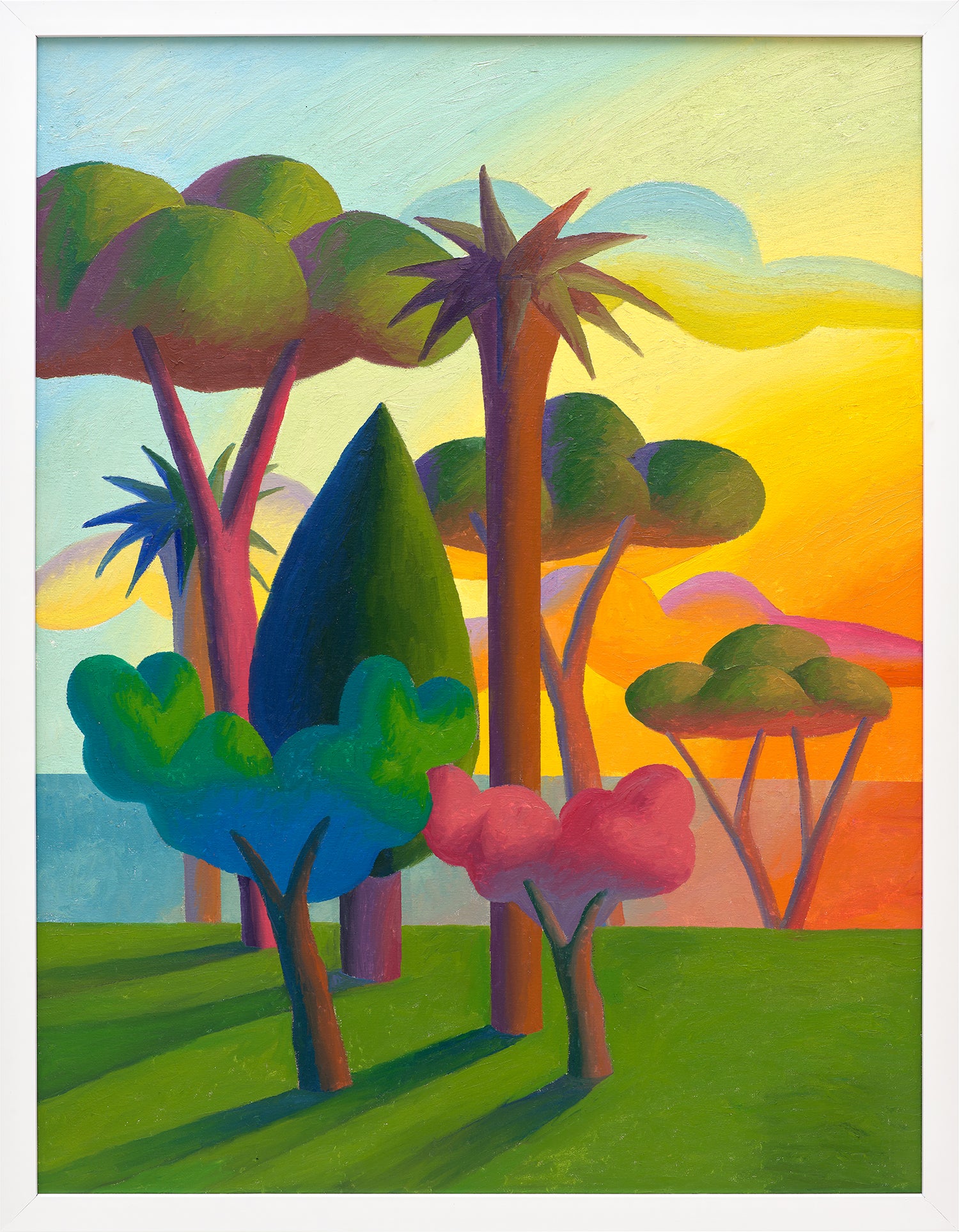 salvoサルボ作　風景画　paragon Greco Salvo 20th Century & Contemporary Art Evening Sale