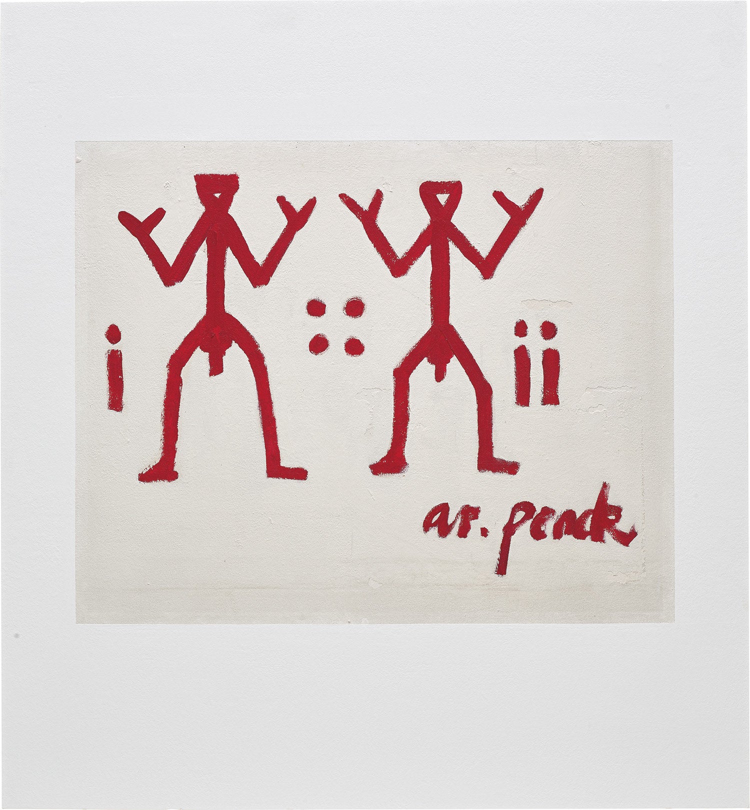 A.R. Penck: Works for Sale, Upcoming Auctions & Past Results