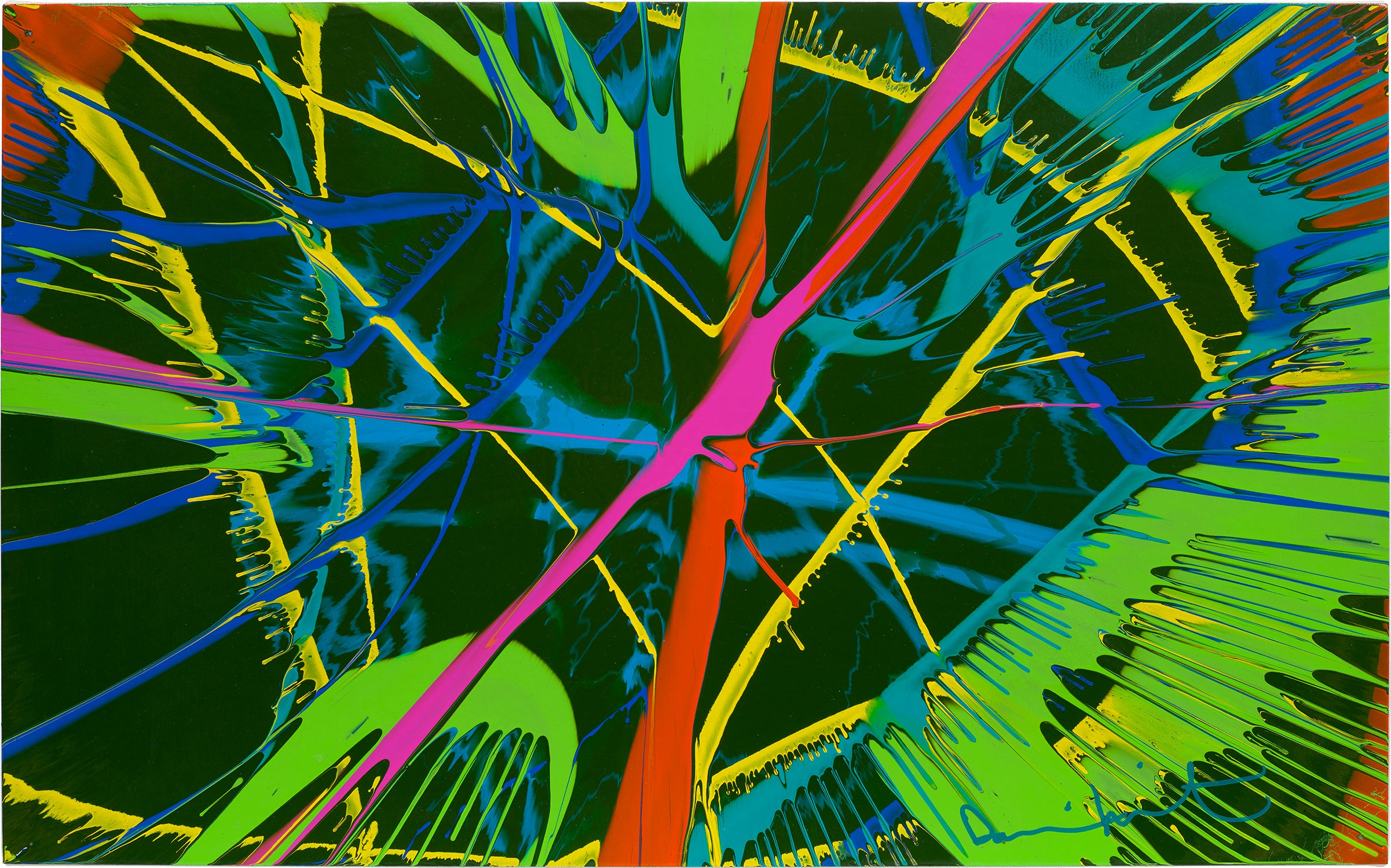 Beautiful Life Line, Rip Chord, Sealed for Freshness in a Tunnel of Love Painting