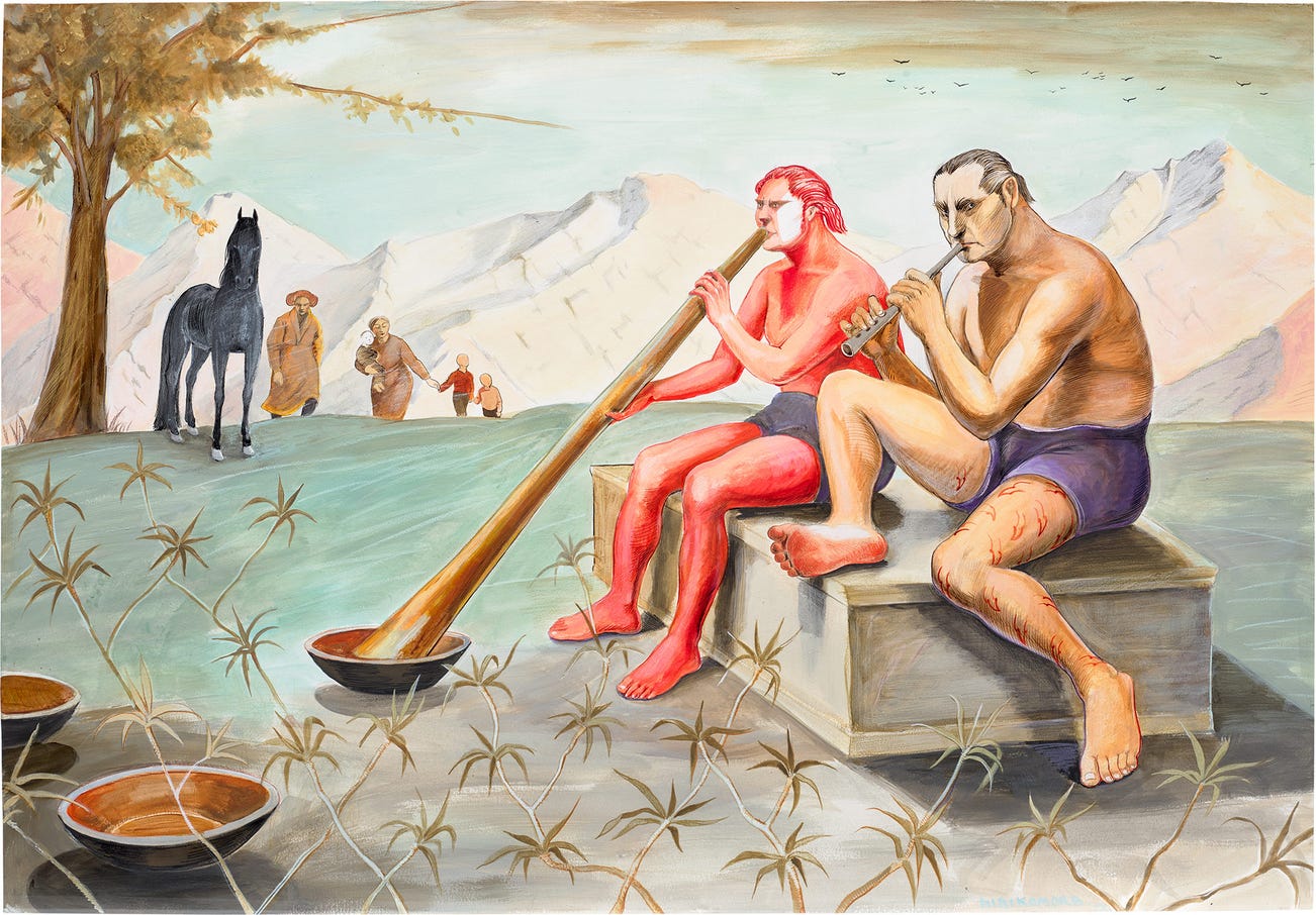 <p><strong>NINIKO MORBEDADZE</strong>&nbsp;<em>Beyond Remote Mountains</em>, &pound;8,000&ndash;12,000</p>

