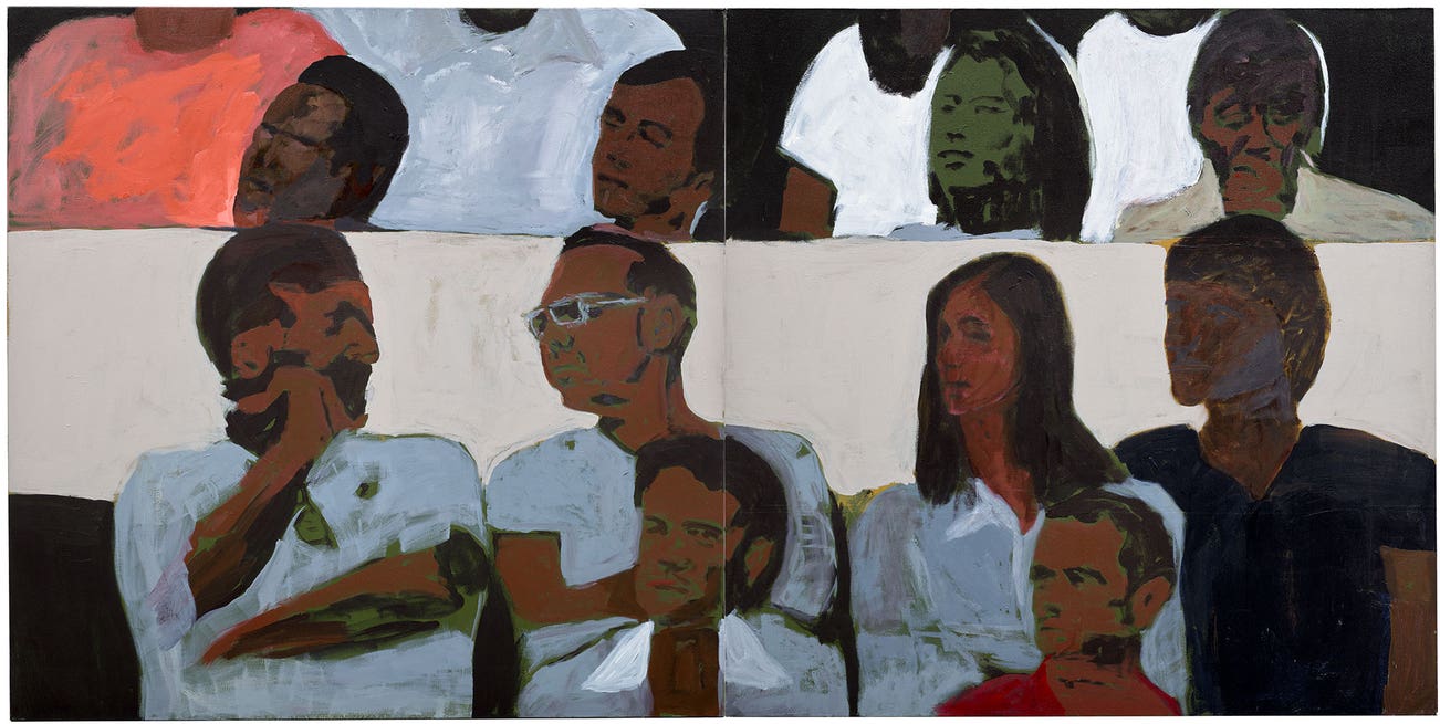 <p><strong>REGGIE BURROWS HODGES</strong> <em>The Box: Tan Stripe,</em> £220,000–350,000</p>