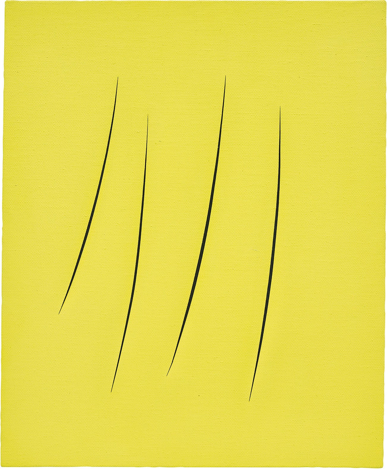 <b>LUCIO FONTANA</b><i> Concetto spaziale, Attese</i>, 1963