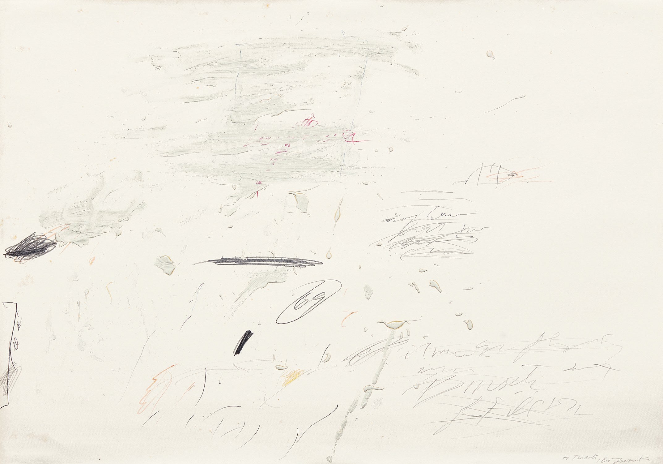 Cy Twombly 20th Century & Contemporary Art Evening Sale
