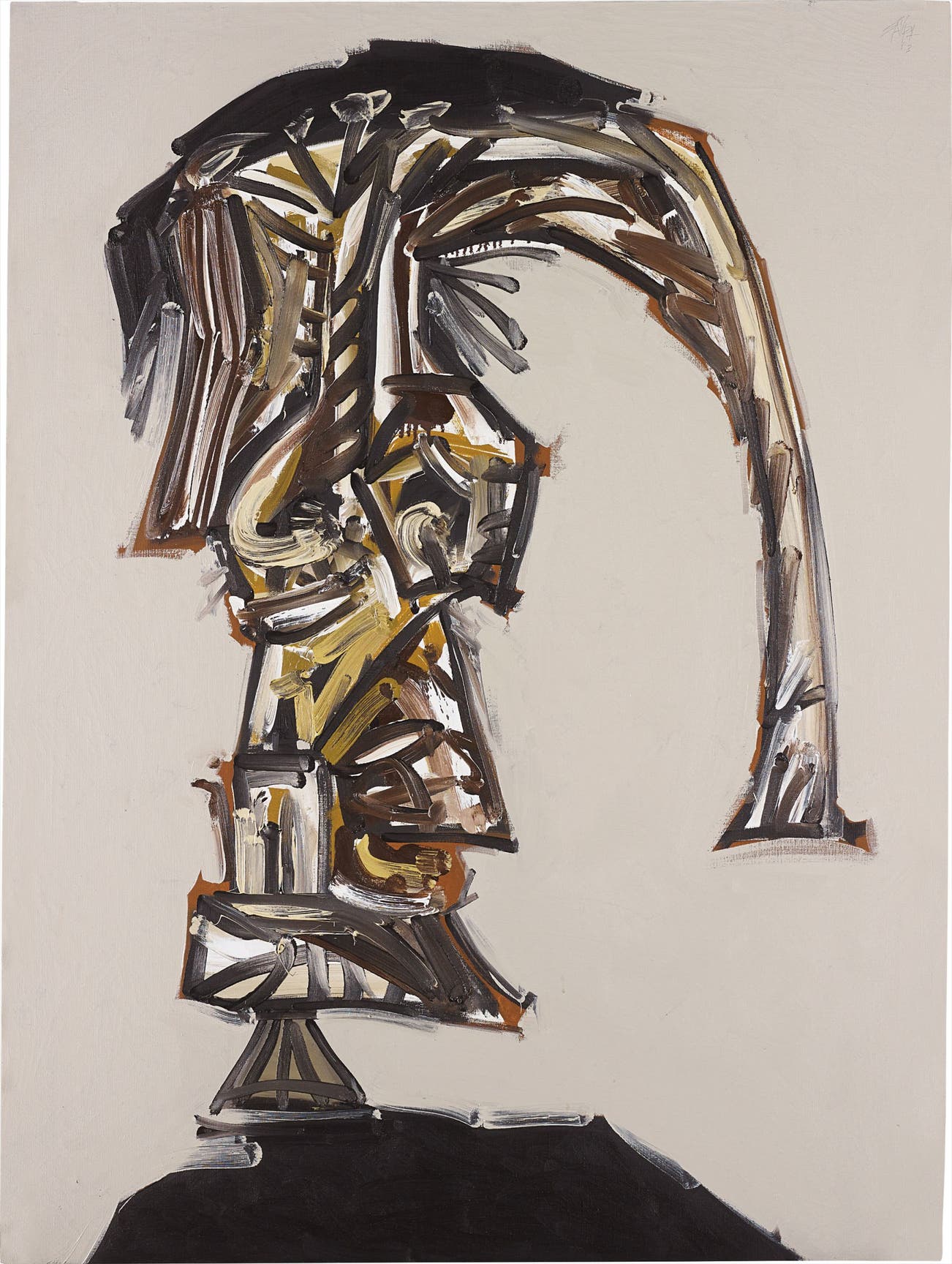 Work by Antonio Saura