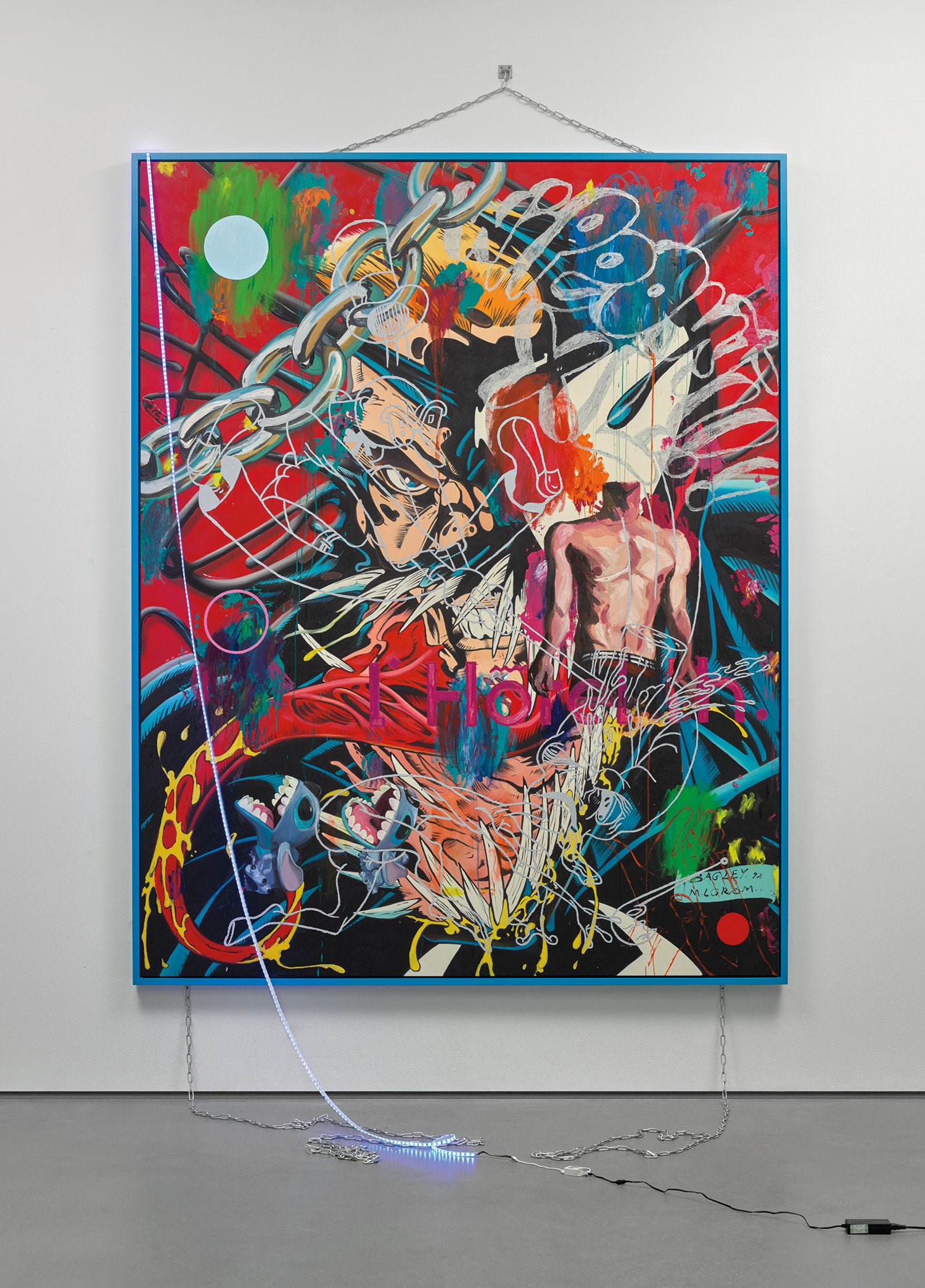 コンテンポラリーアーティスト、ペリー伊藤 85.5×121.5 油彩