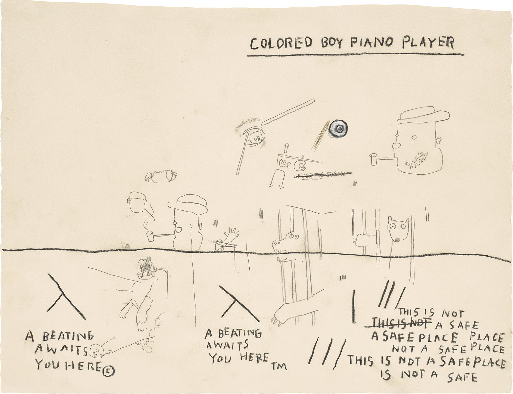 Untitled (Colored Boy Piano Player)