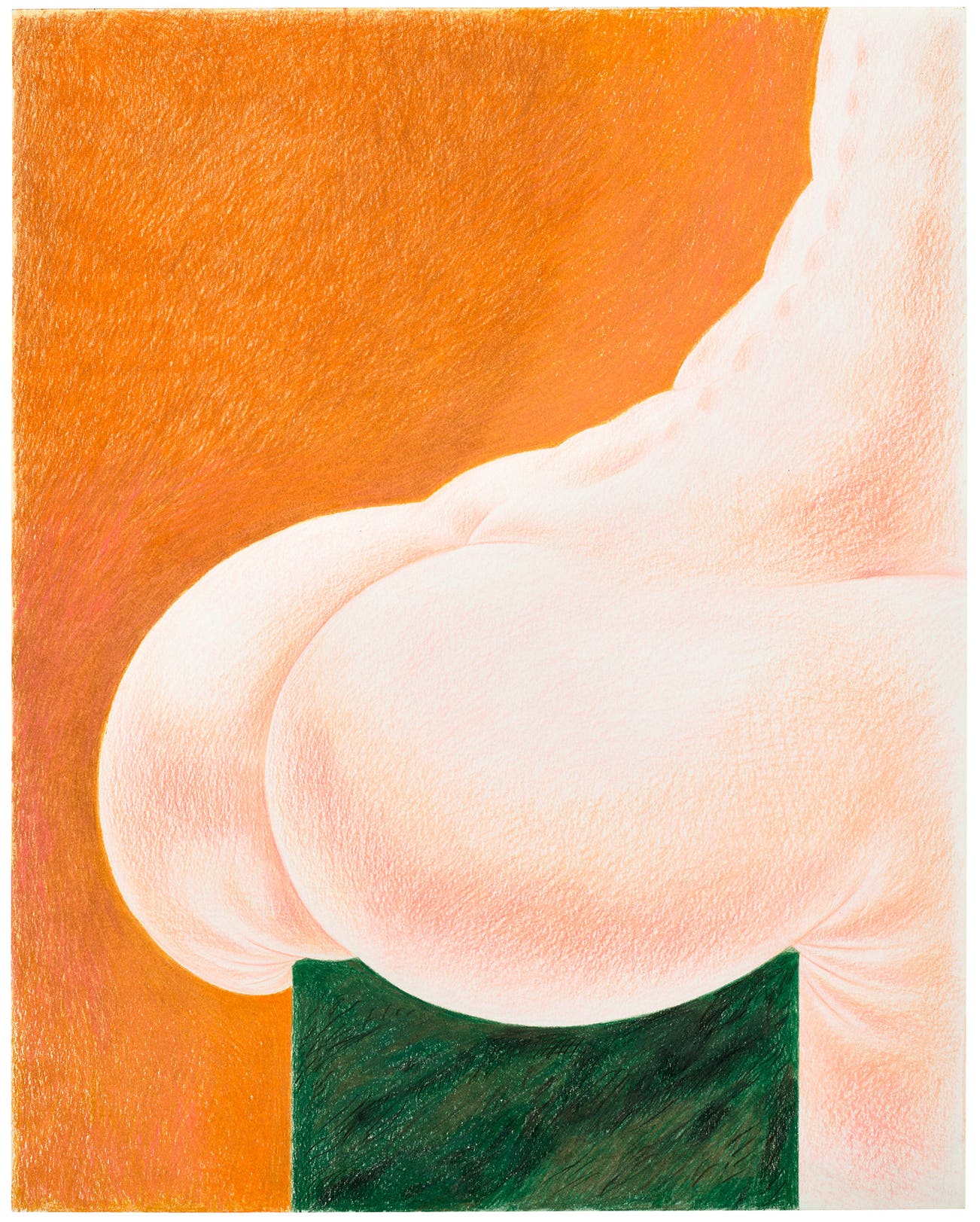 <p><strong>LOUISE BONNET</strong> <em>Seated Green Marble,</em> 2021</p>