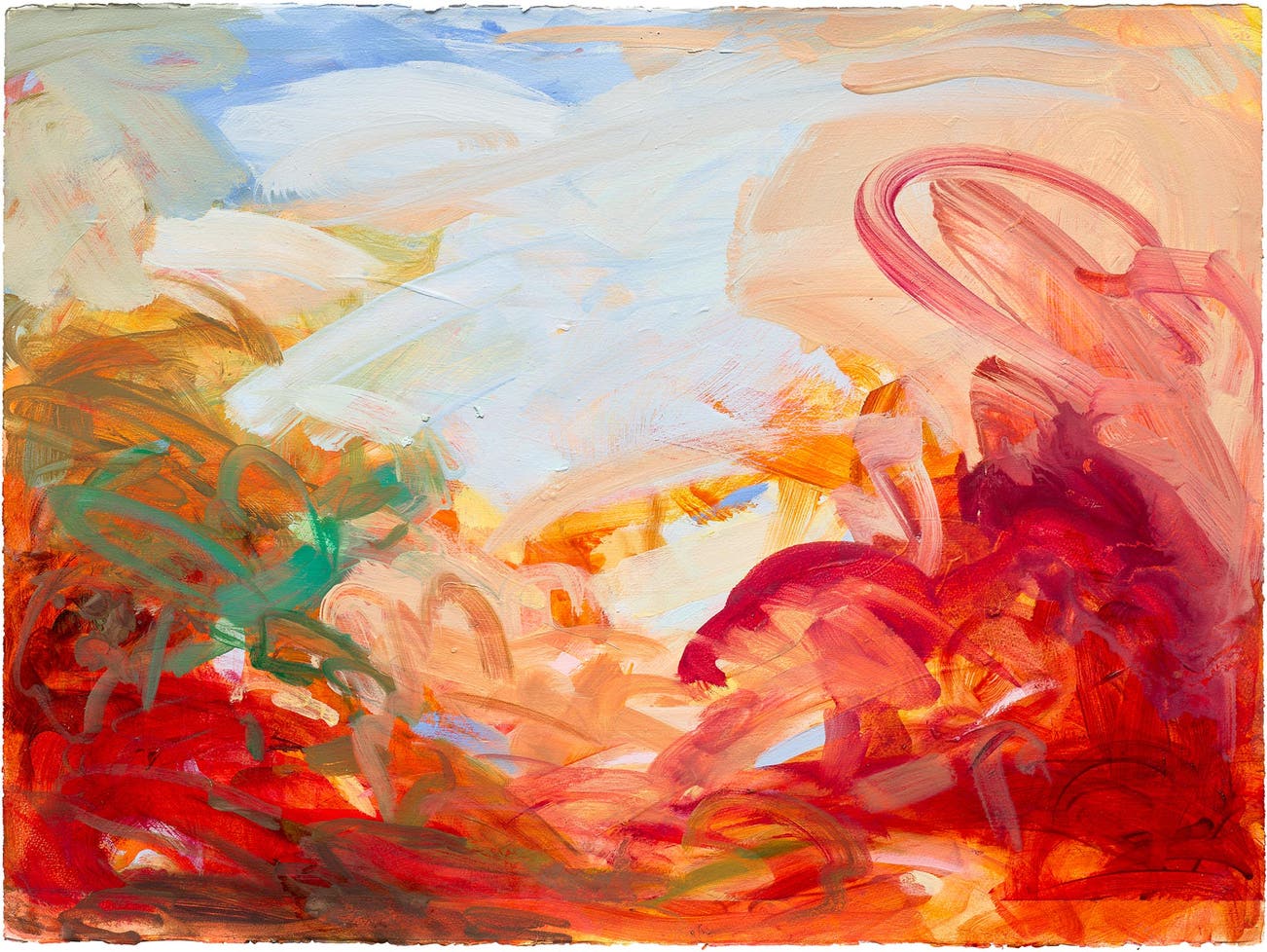 <p><strong>JESSIE STEVENSON</strong> <em>From different heights, the restless gleam,</em> <em>Study 2</em>, £2,000–3,000</p>