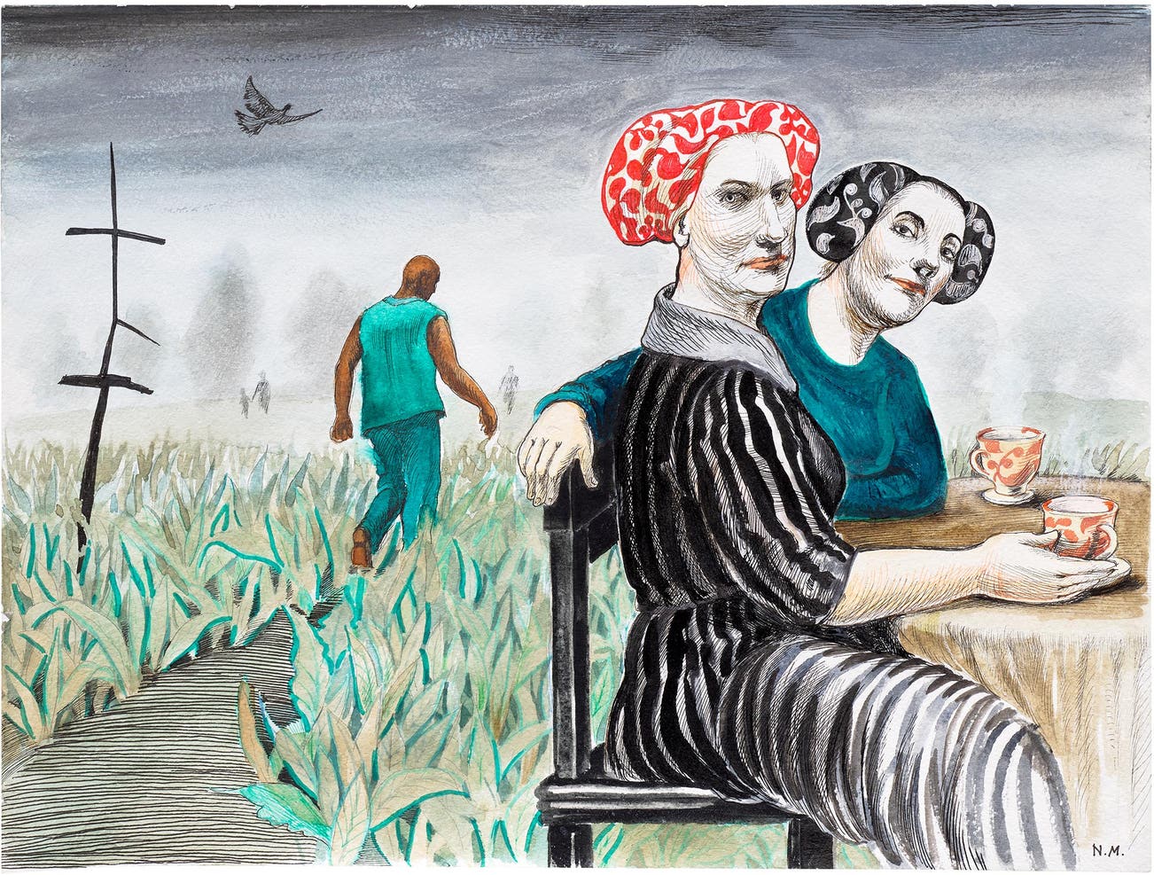 <p><strong>NINIKO MORBEDADZE</strong> <em>Cold Day in Summer,</em> £7,000–10,000</p>