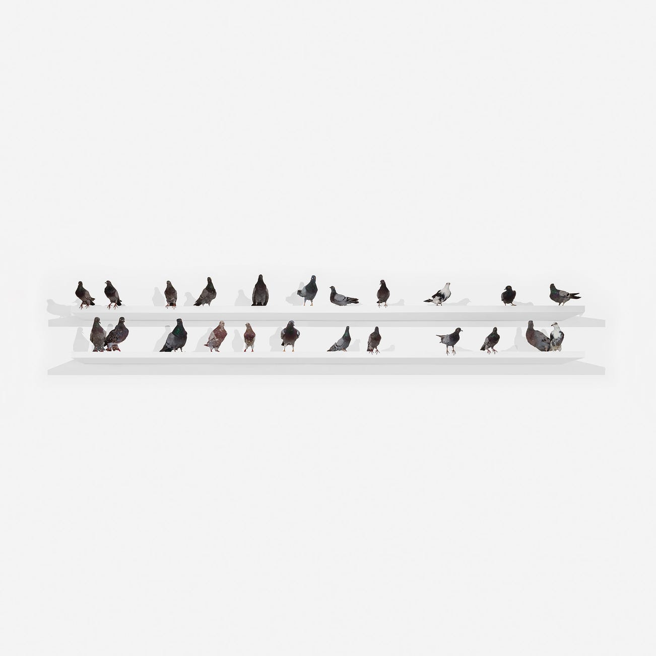 <p><strong>MAURIZIO CATTELAN</strong> <em>Turisti,</em> £200,000–300,000</p>