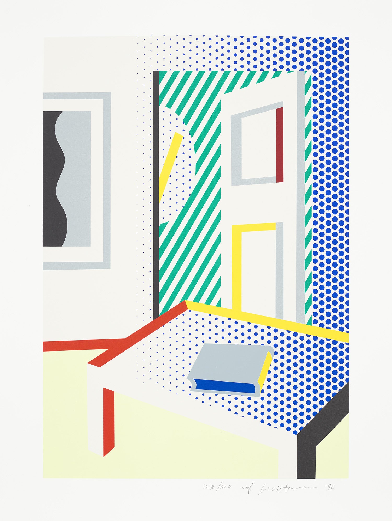 Virtual Interior with Book, from the American Academy of Arts and Letters: Centennial Portfolio
