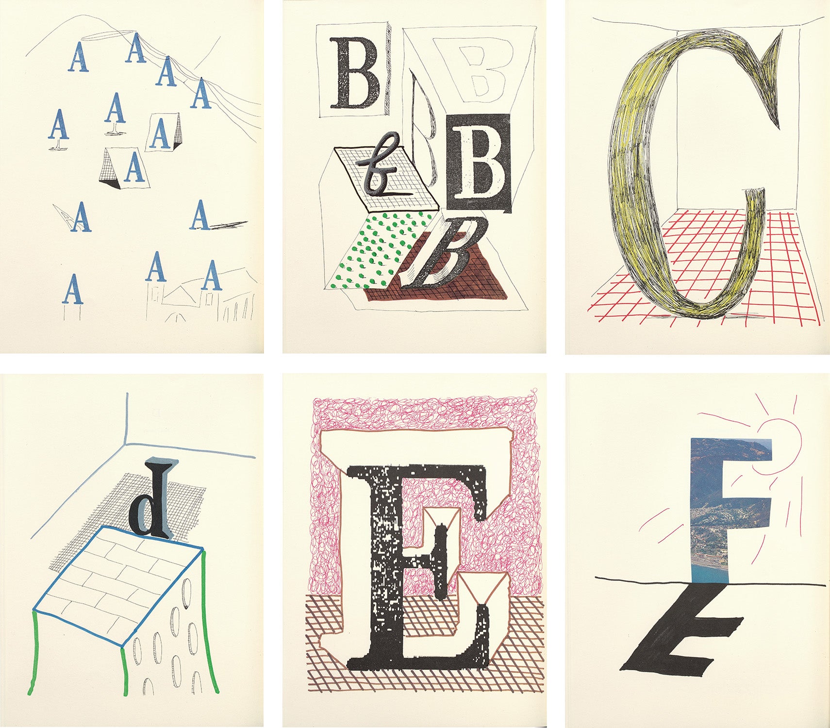 Hockney's Alphabet