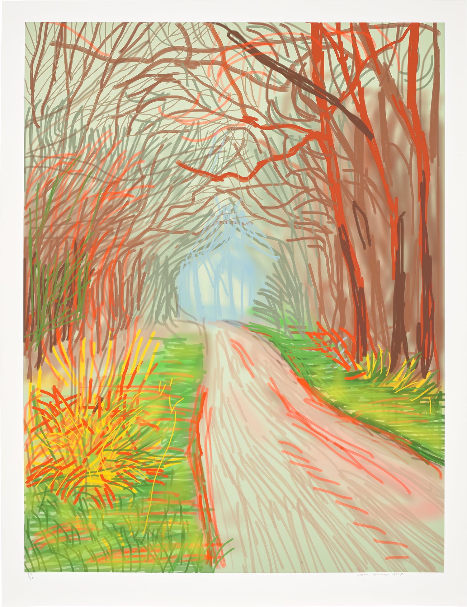 The Arrival of Spring in Woldgate, East Yorkshire in 2011 (twenty eleven) - 13 January