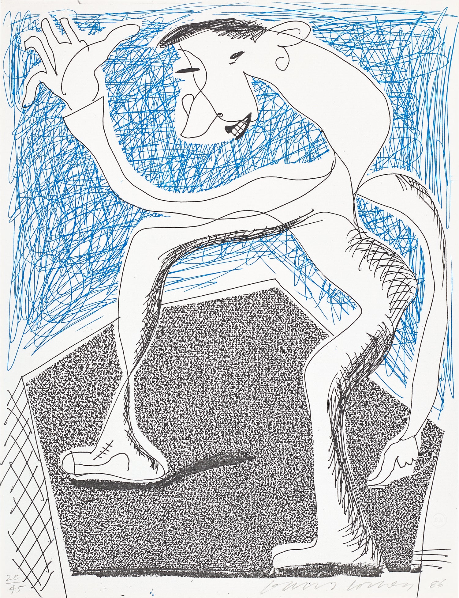 Waving, April 1986 (M.C.A.T. 301)