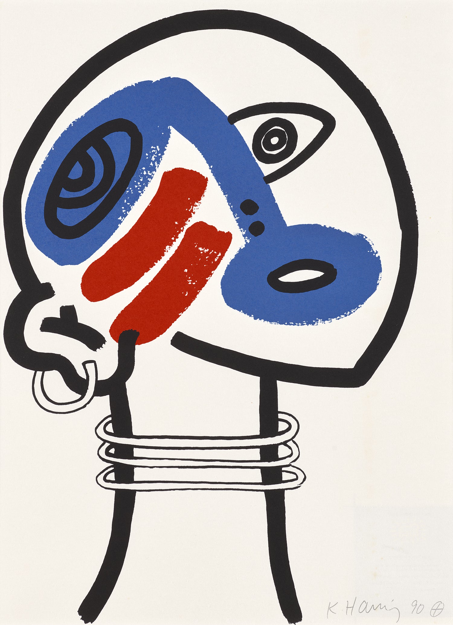 The Story of Red and Blue: number 17 (L. p. 133)
