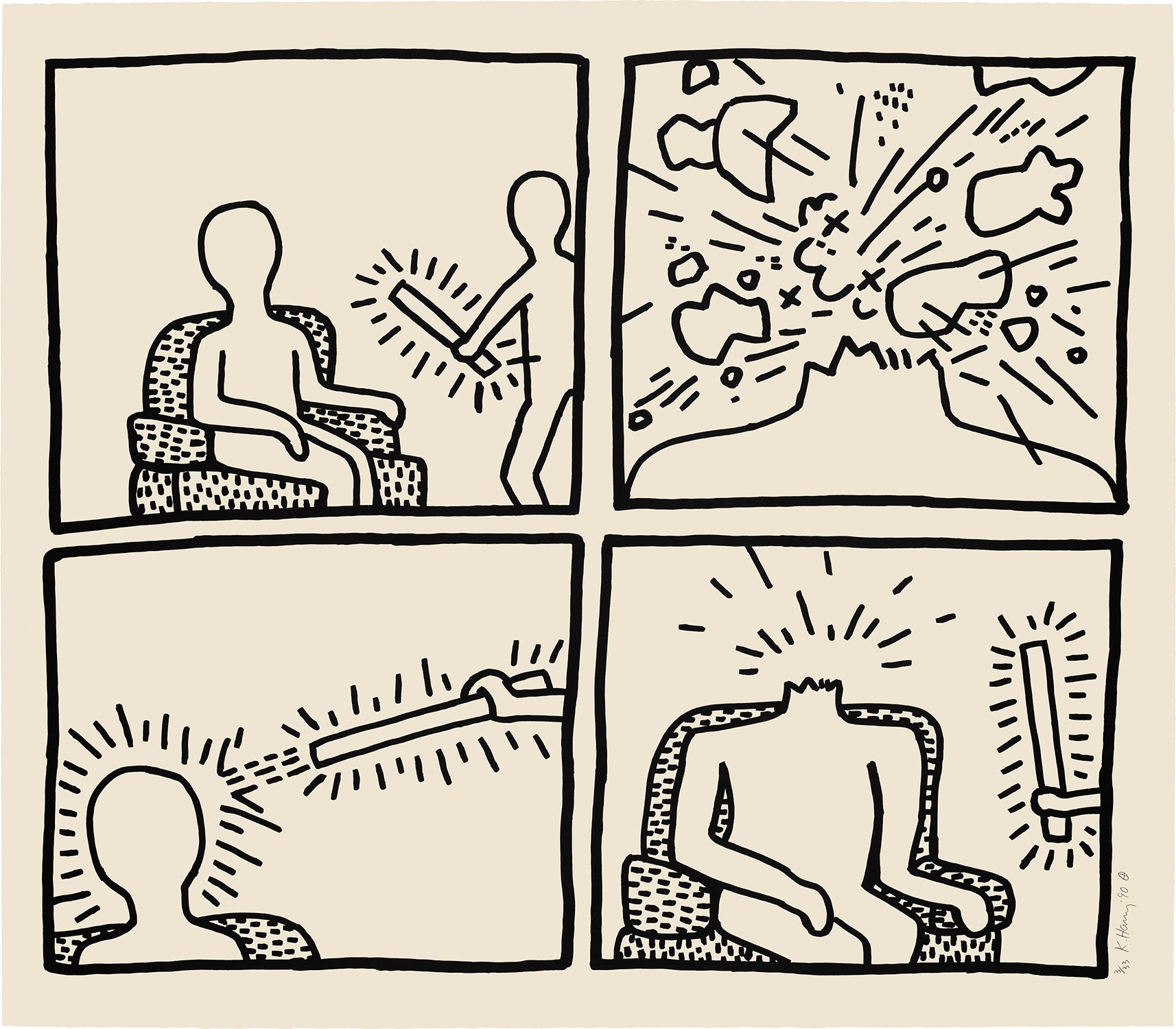 Keith Haring Evening & Day Editions