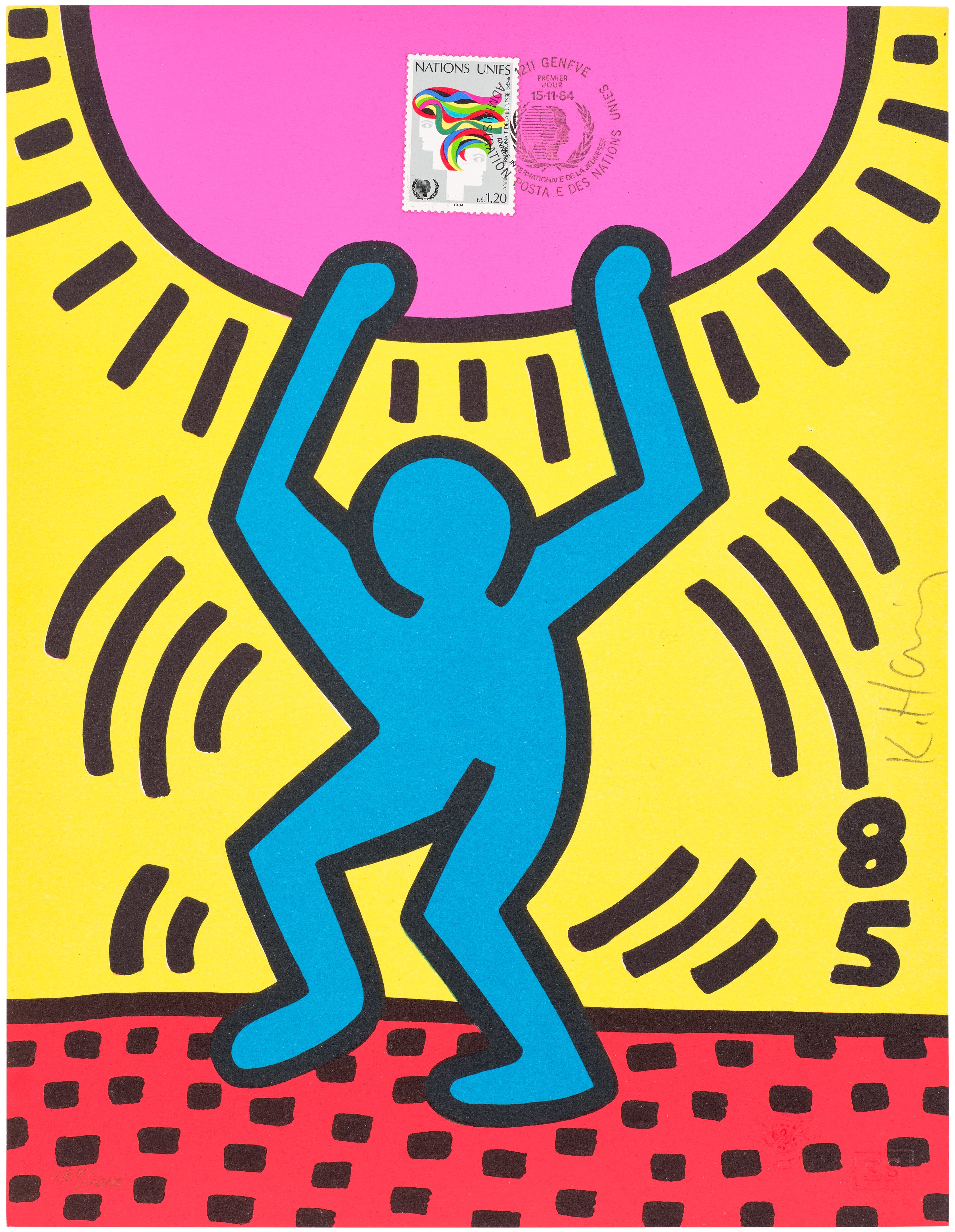 Keith Haring: 拍賣品，即將舉行的拍賣及過去拍賣成績
