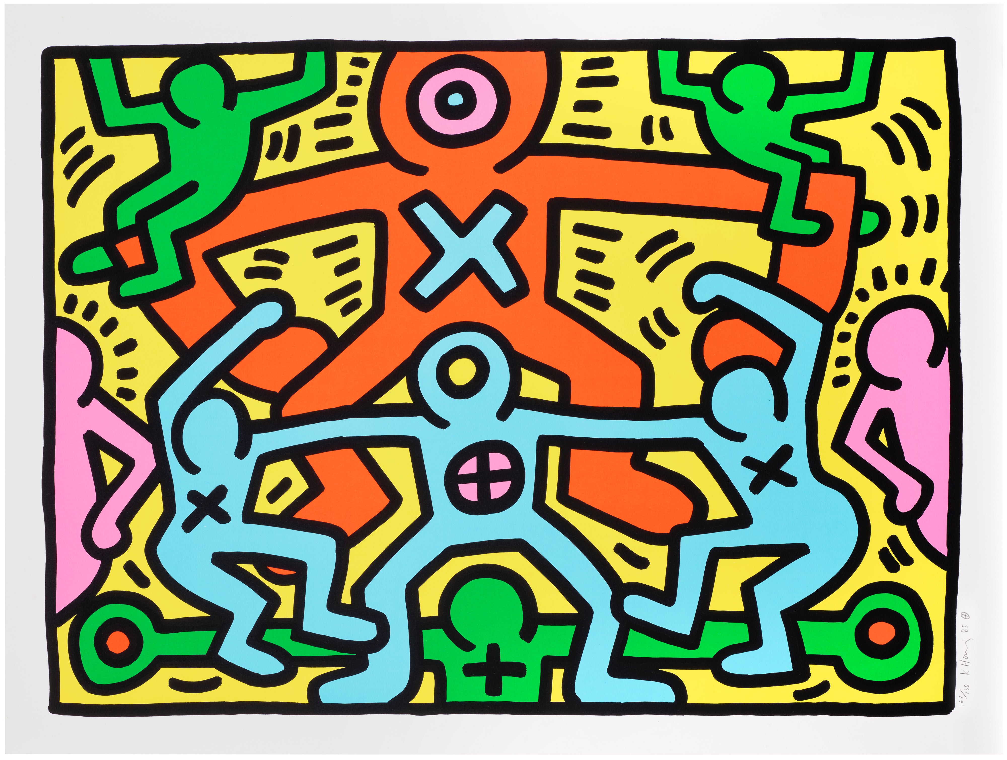Keith Haring: 拍賣品，即將舉行的拍賣及過去拍賣成績