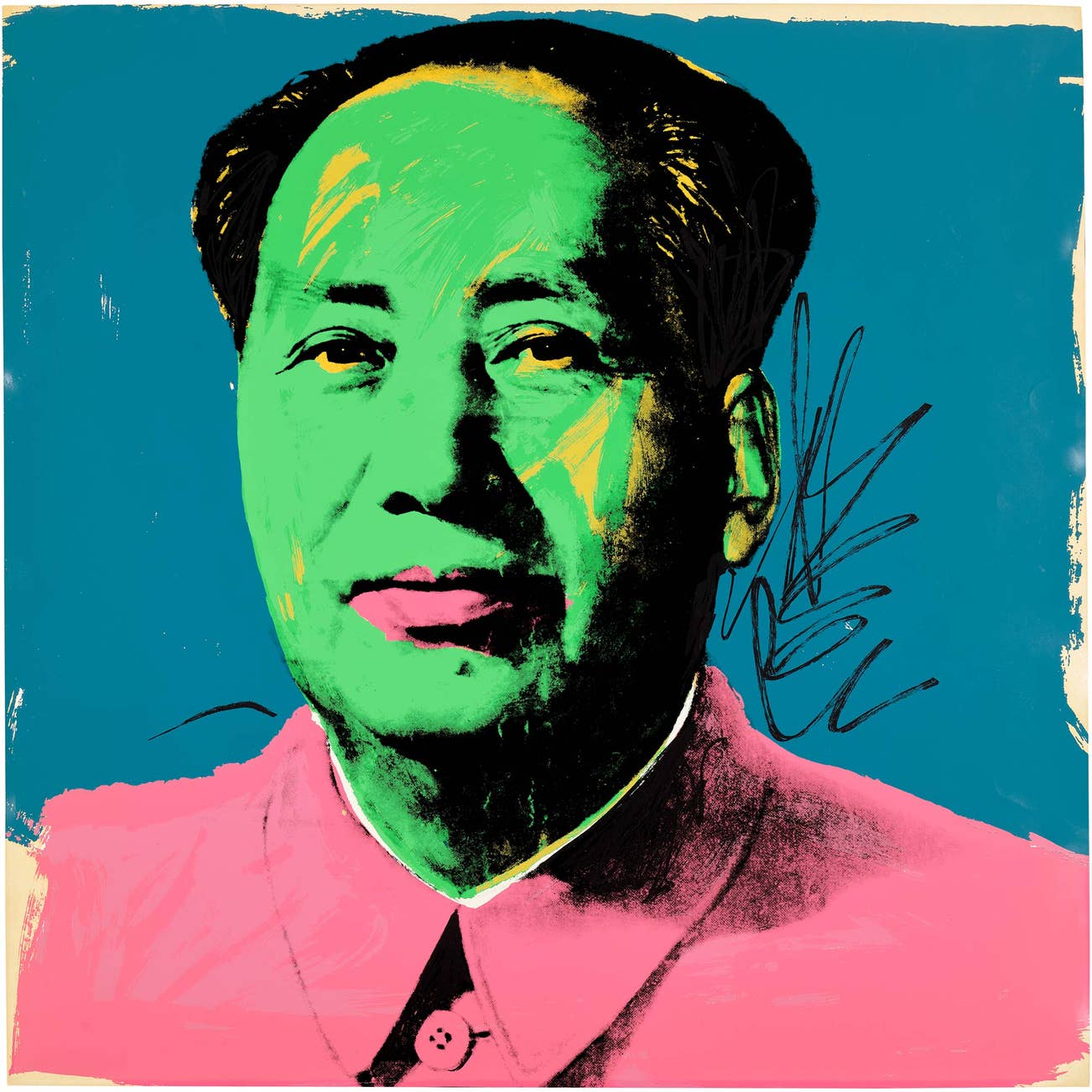 <p><strong>ANDY WARHOL</strong> <em>Mao, </em>&pound;25,000&ndash;35,000</p>
