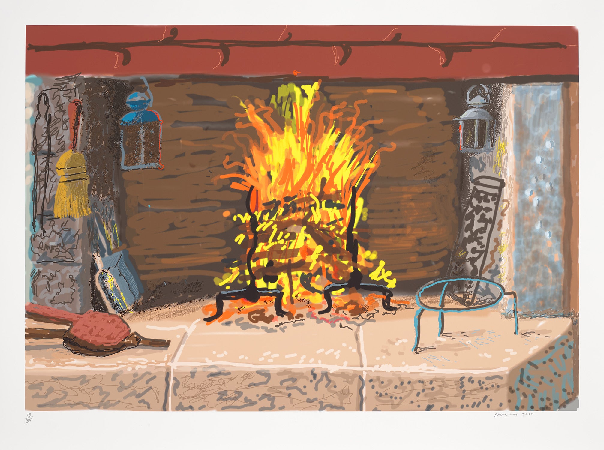 A Bigger Fire, from My Normandy