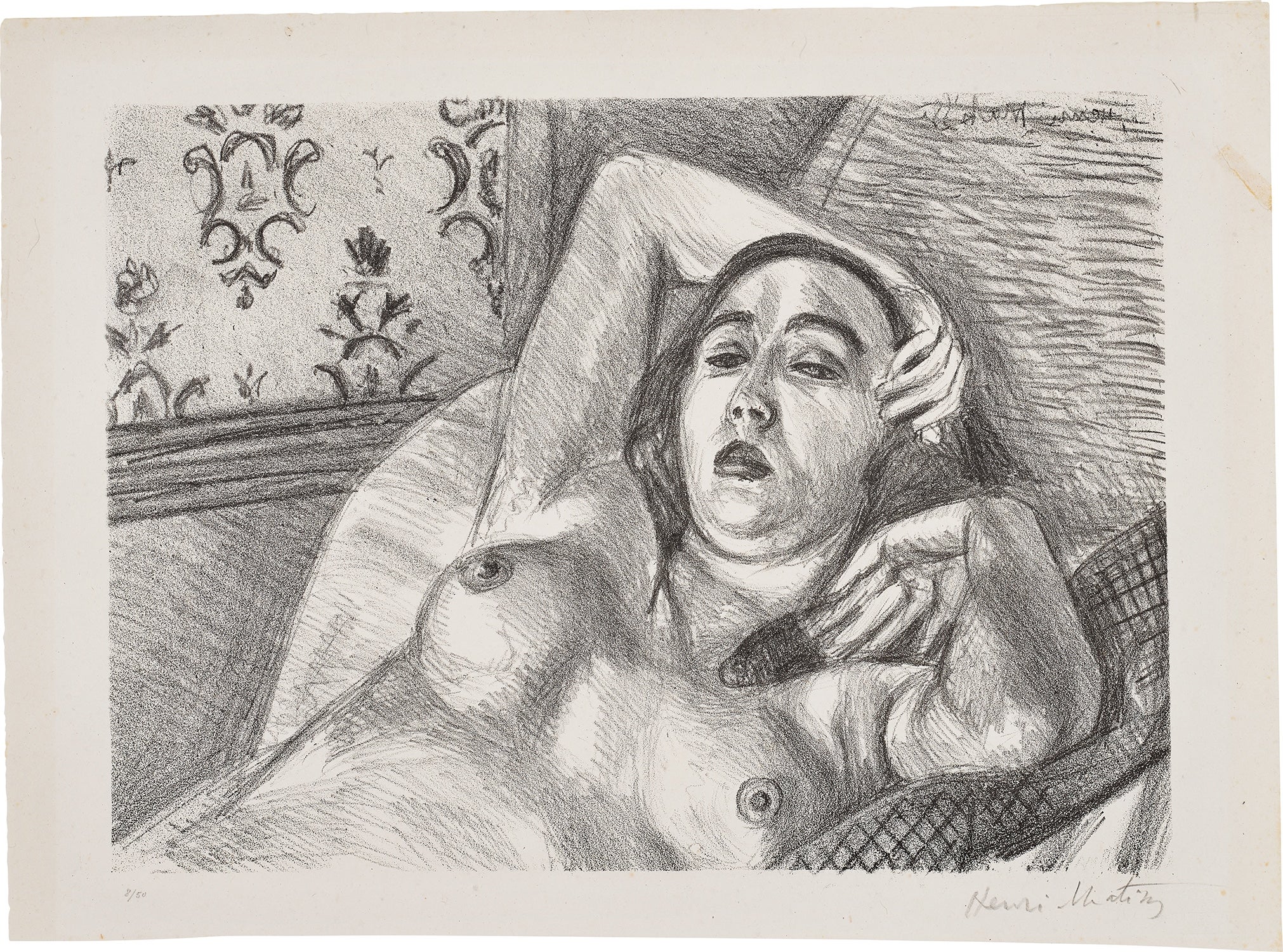 Le repos du modèle (Model in Repose) (D. 416)